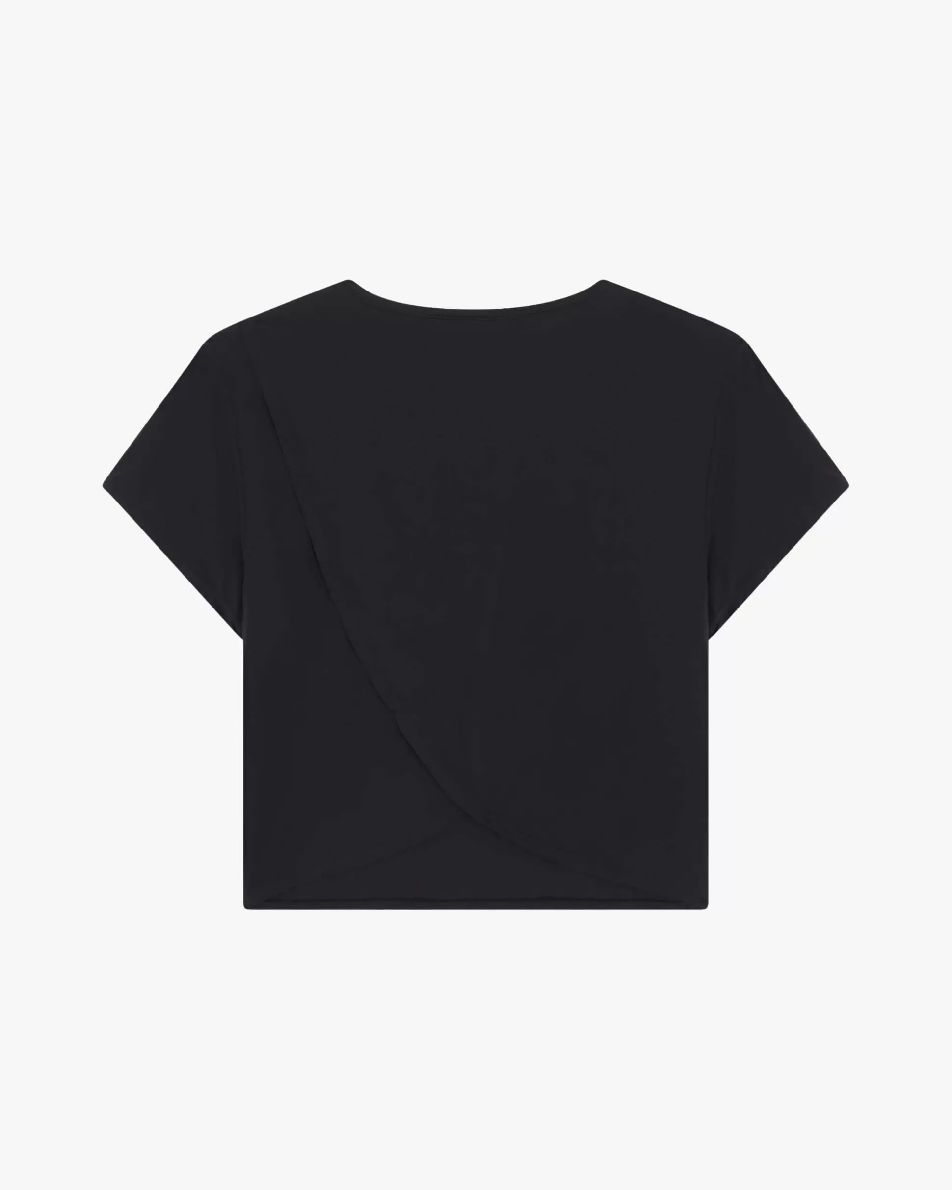 Repetto T-shirts & Wrap-over | Tops>Active Silk crop top Black