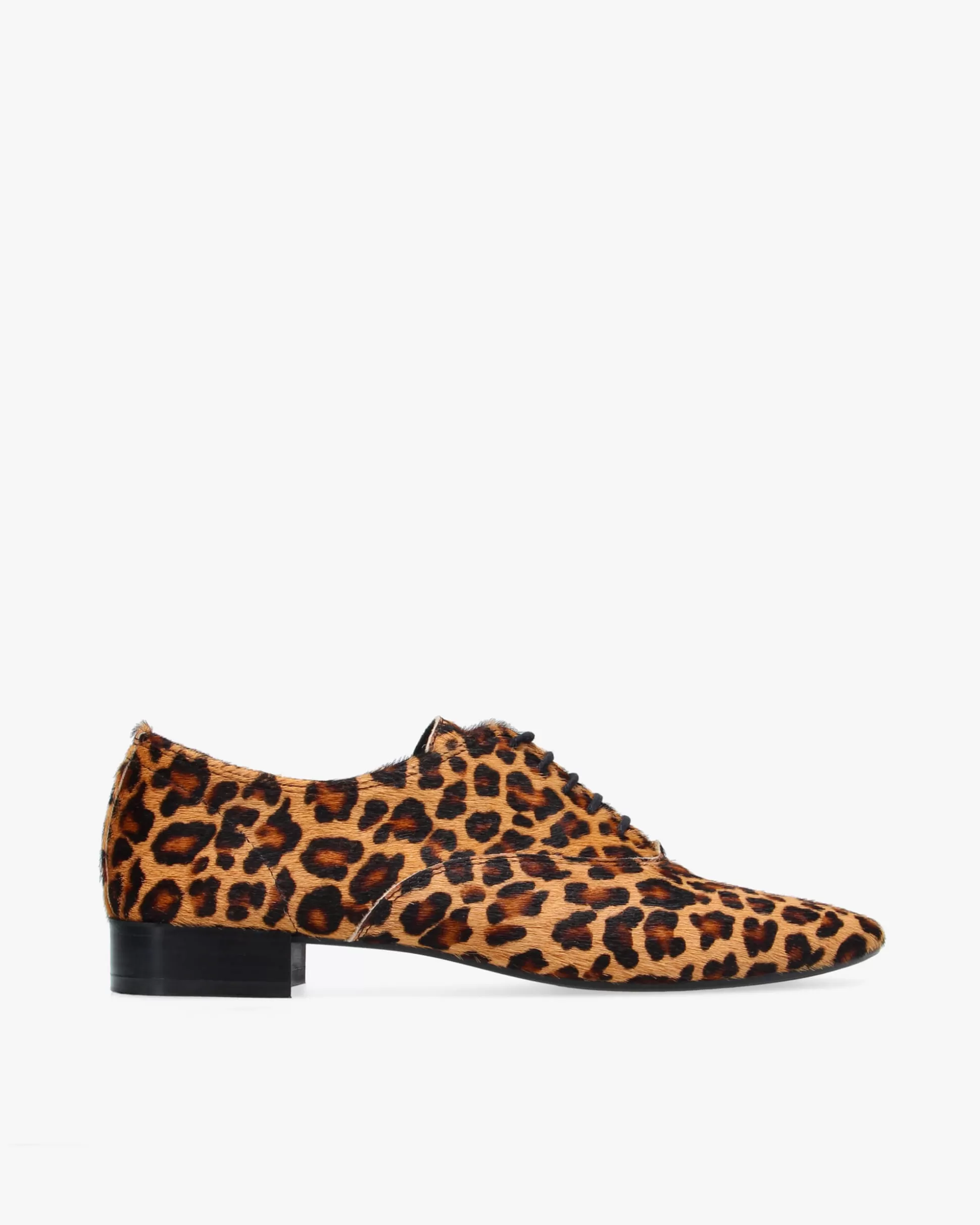 Repetto Loafers & Oxford Shoes>Animal print Zizi oxford shoes Leopardbrown