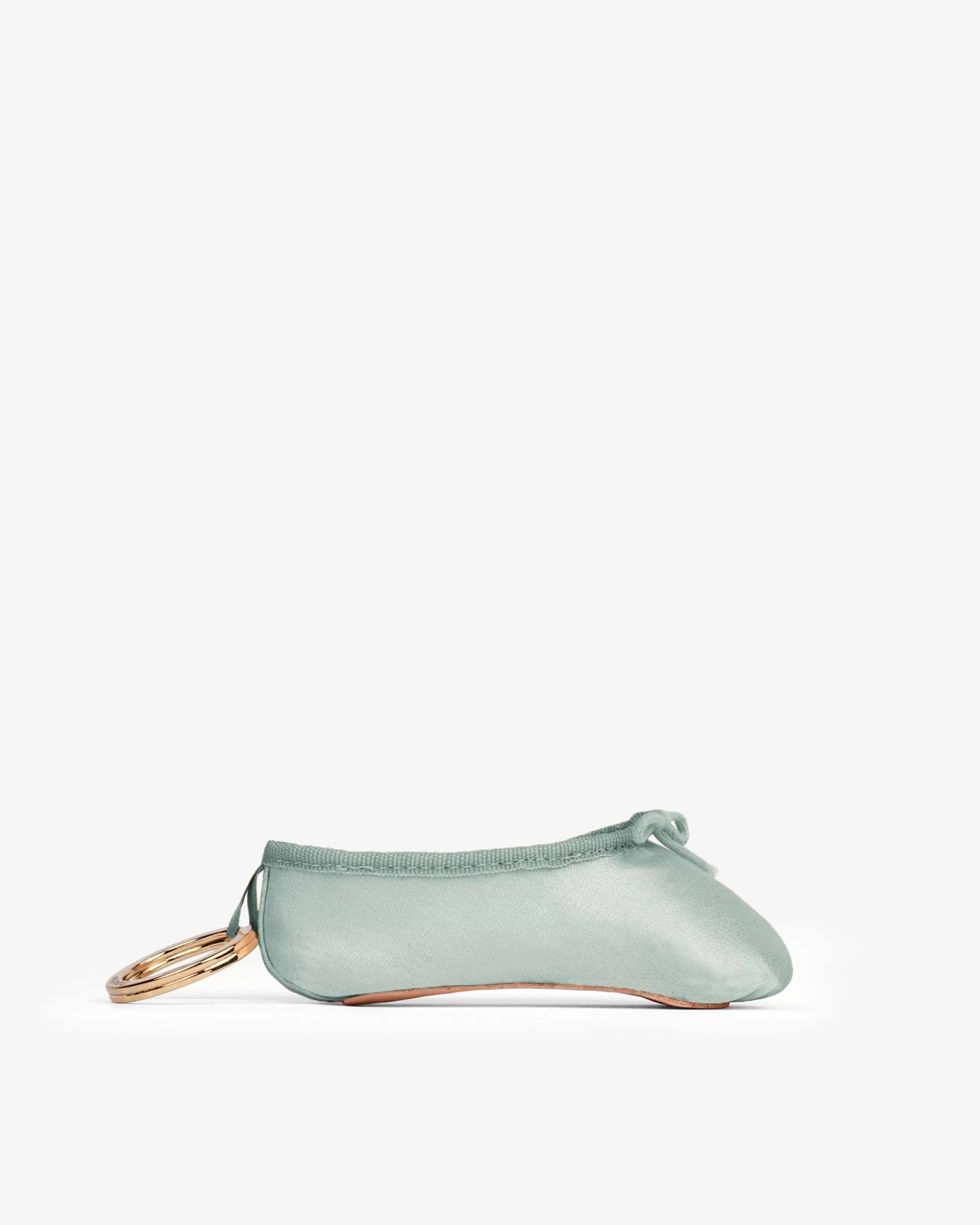 Repetto Bags>Ballet shoes key ring Aquagreen