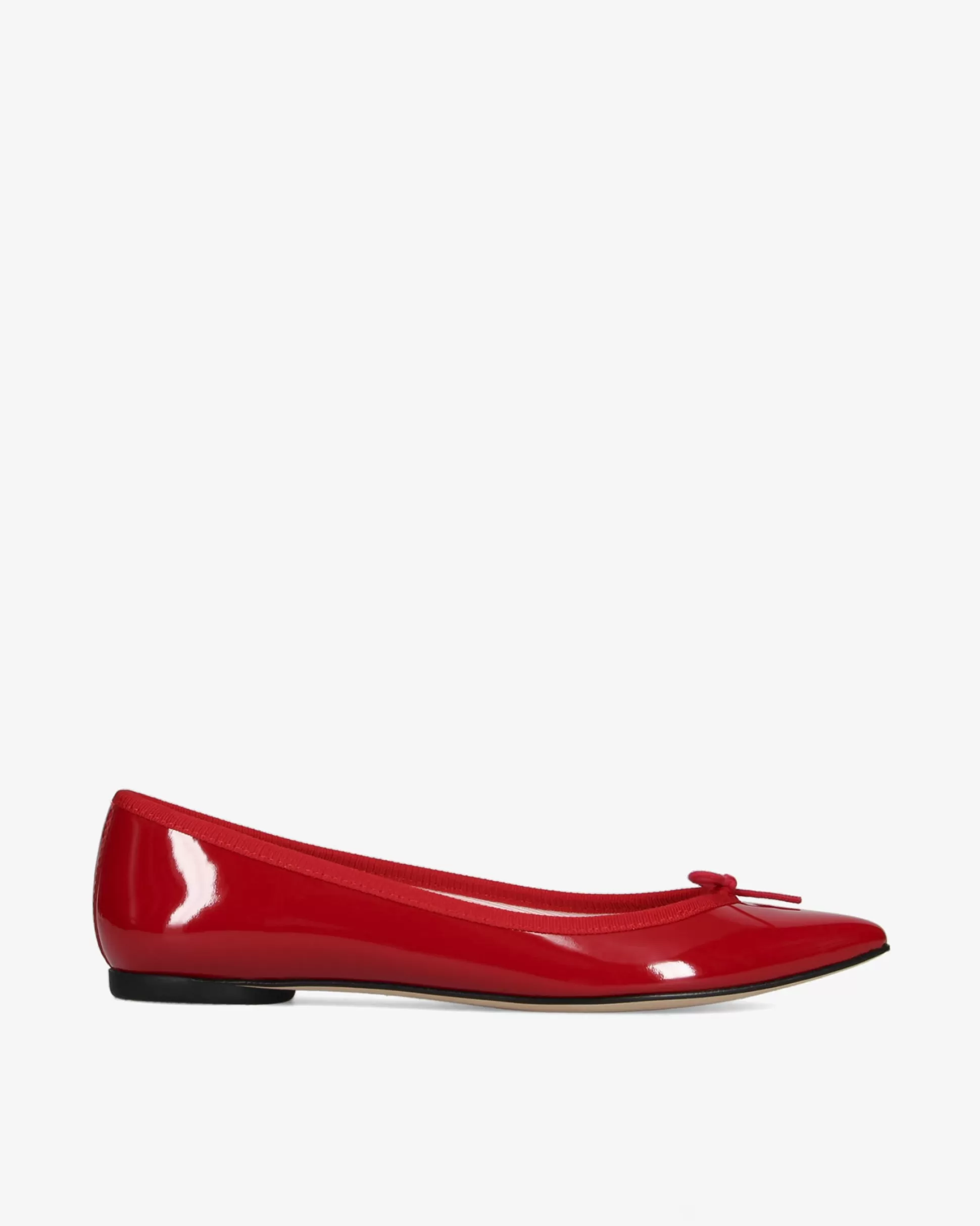 Repetto Ballet Flats>Brigitte pointy toe ballet flats Flamered