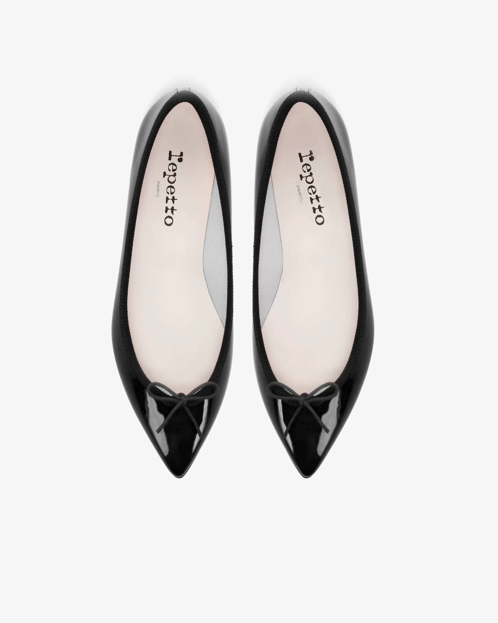 Repetto Ballet Flats>Brigitte pointy toe ballet flats Black