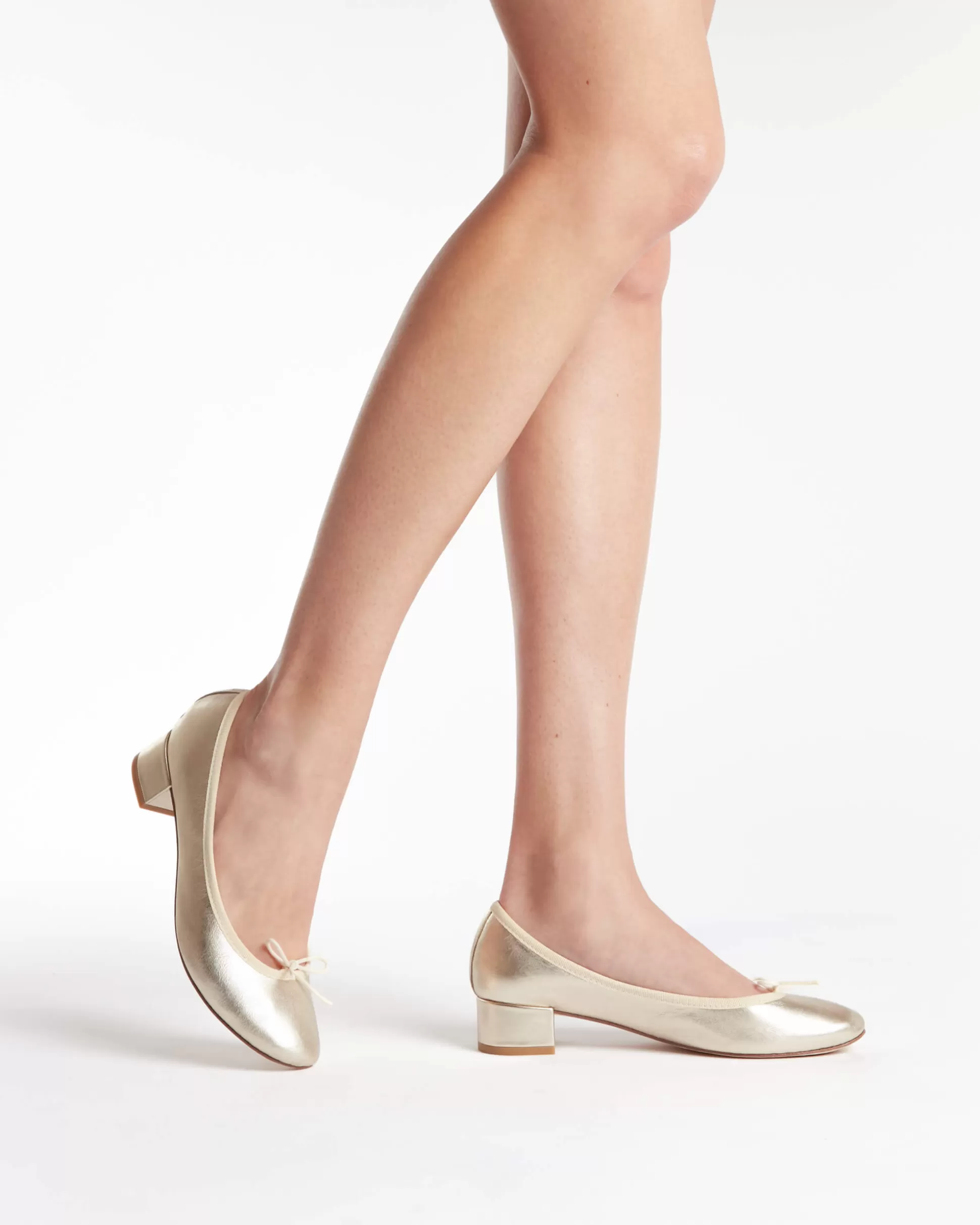 Repetto Ballet Flats>Camille ballet flats Lightgold