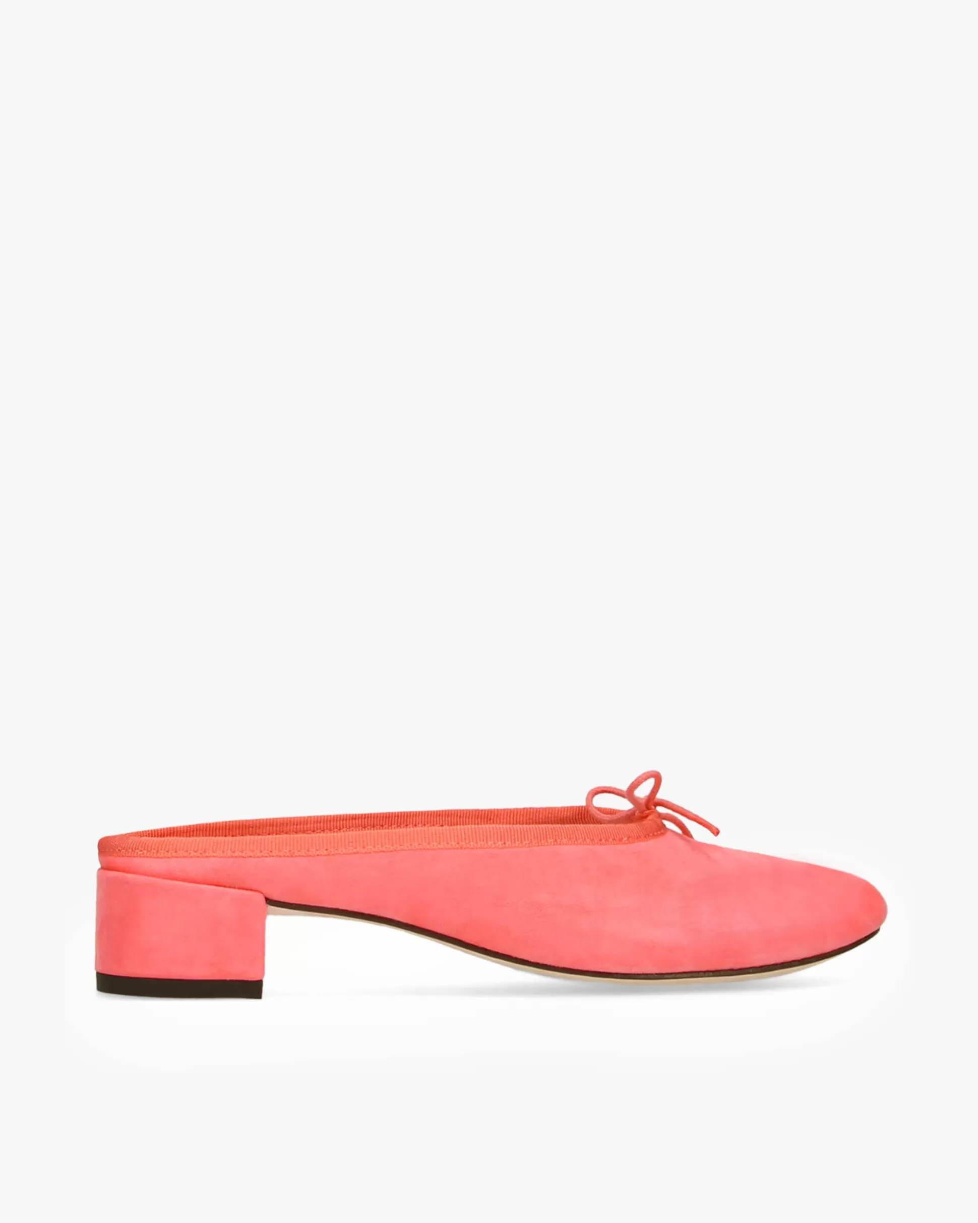 Repetto Sandals & Mules | Pumps & Heels>Camille Mules in Goatskin suede Brightpink