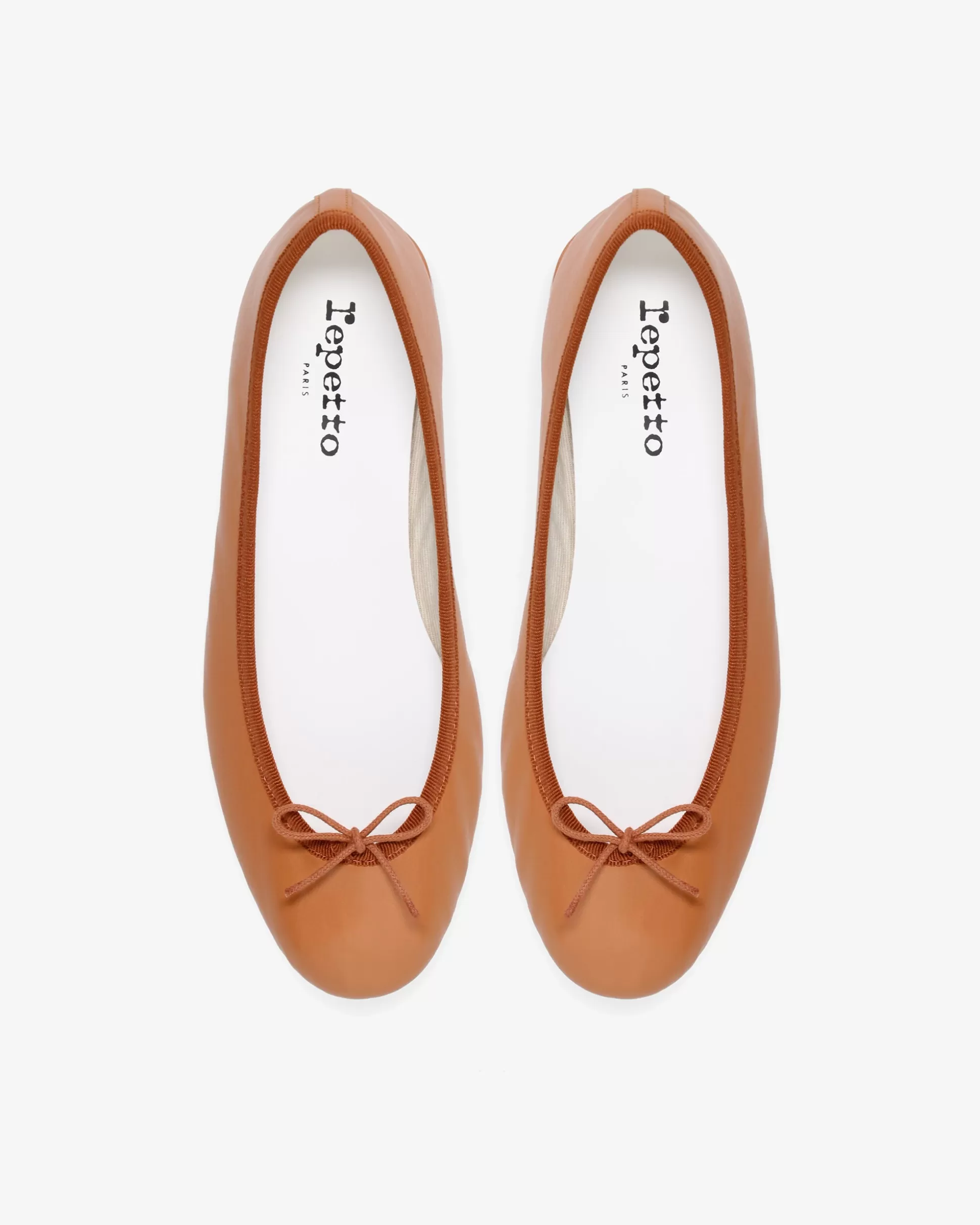 Repetto Ballet Flats>Camille Rubber Sole ballet flats Cinnamon