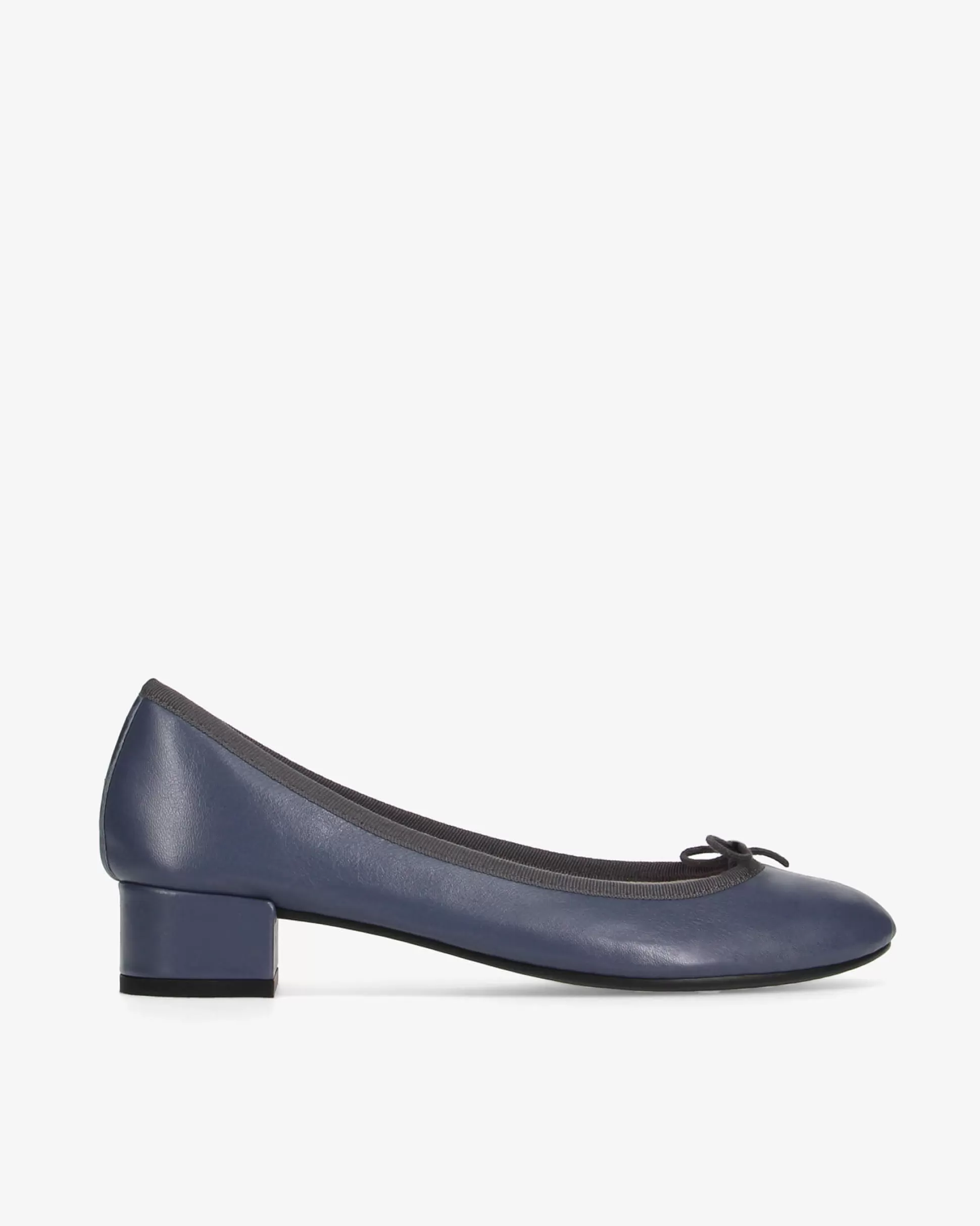 Repetto Ballet Flats>Camille rubber sole ballet flats Anthracitegrey