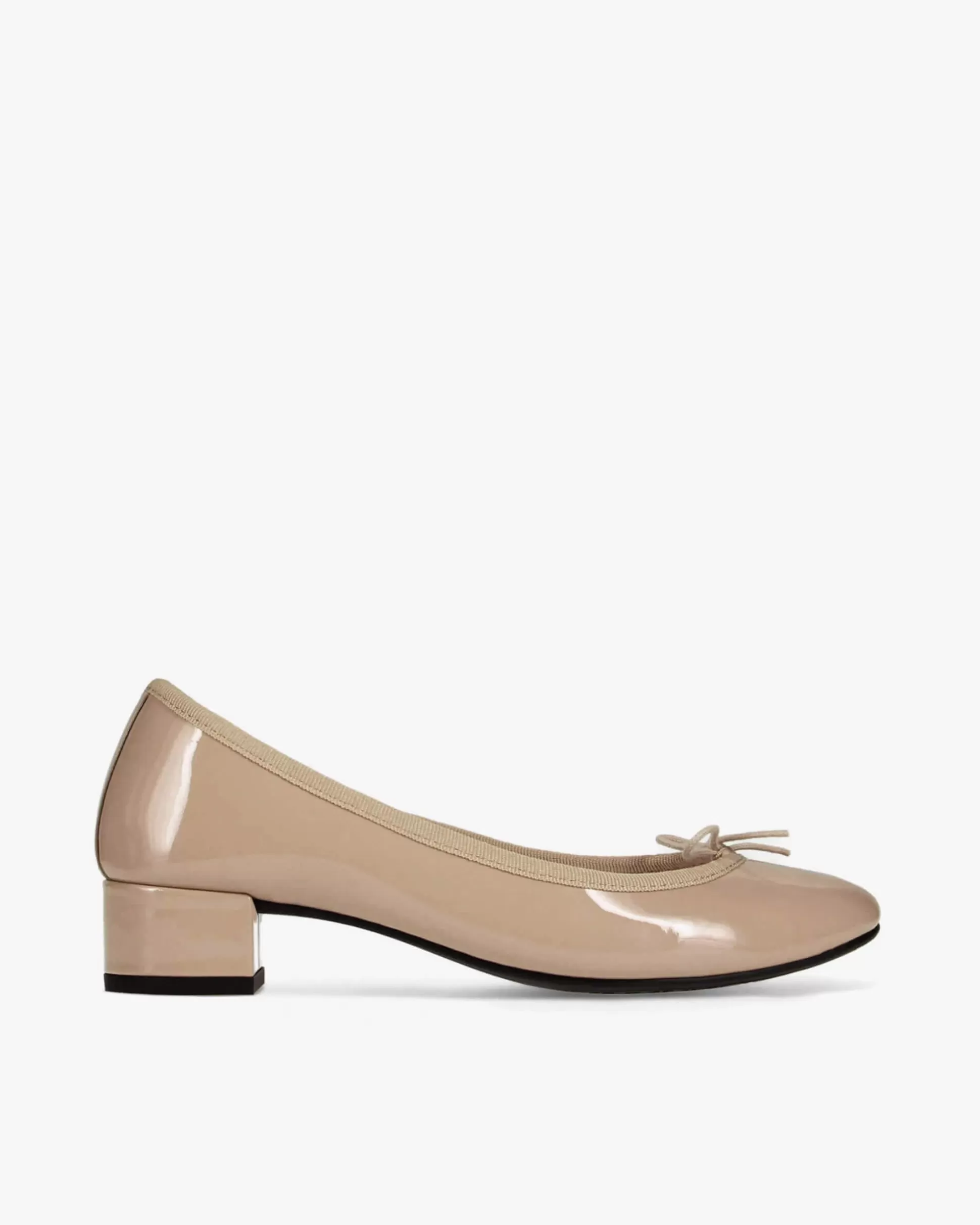 Repetto Ballet Flats>Camille rubber sole ballet flats Cashmerebeige