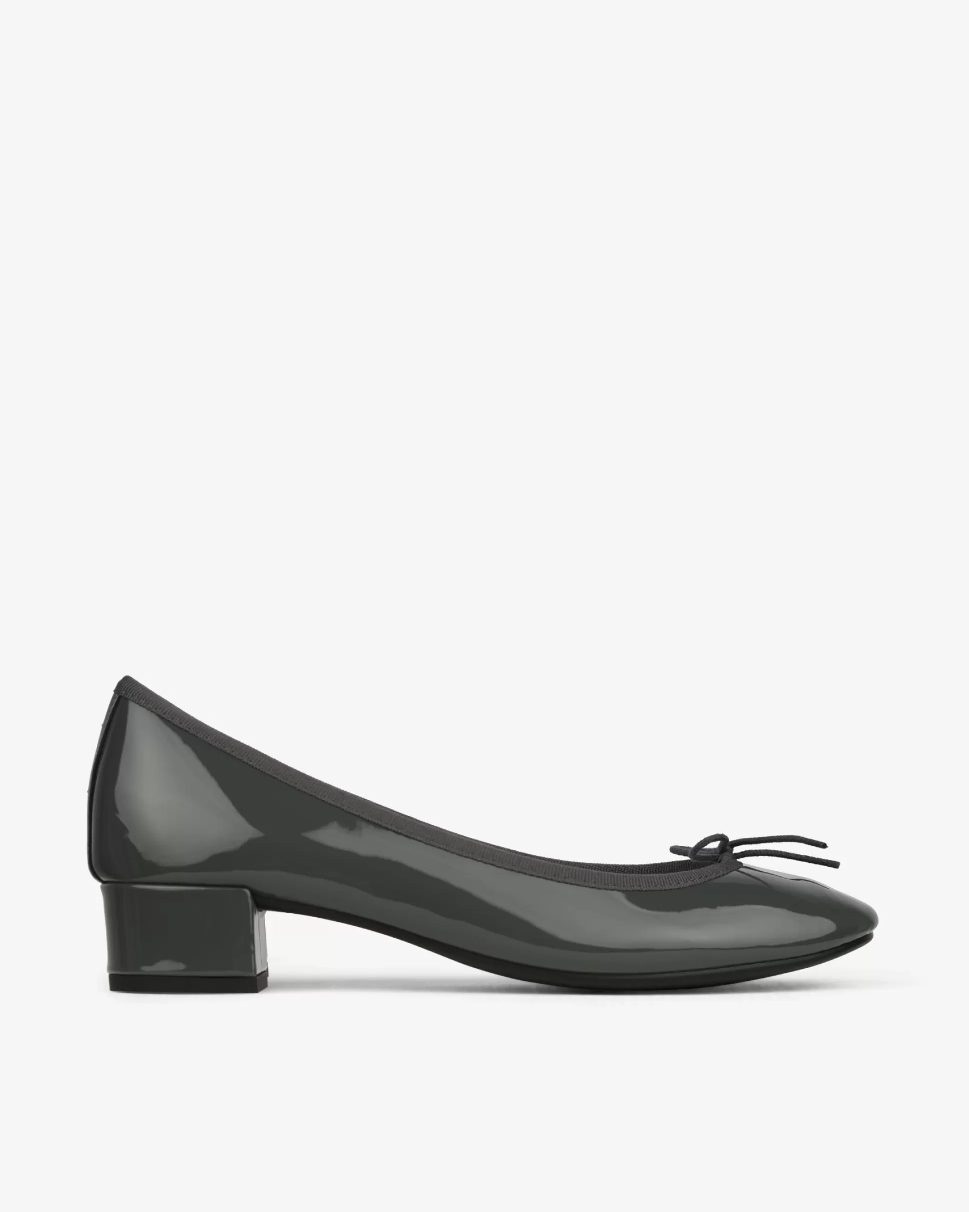 Repetto Ballet Flats>Camille rubber sole ballet flats Thundergrey