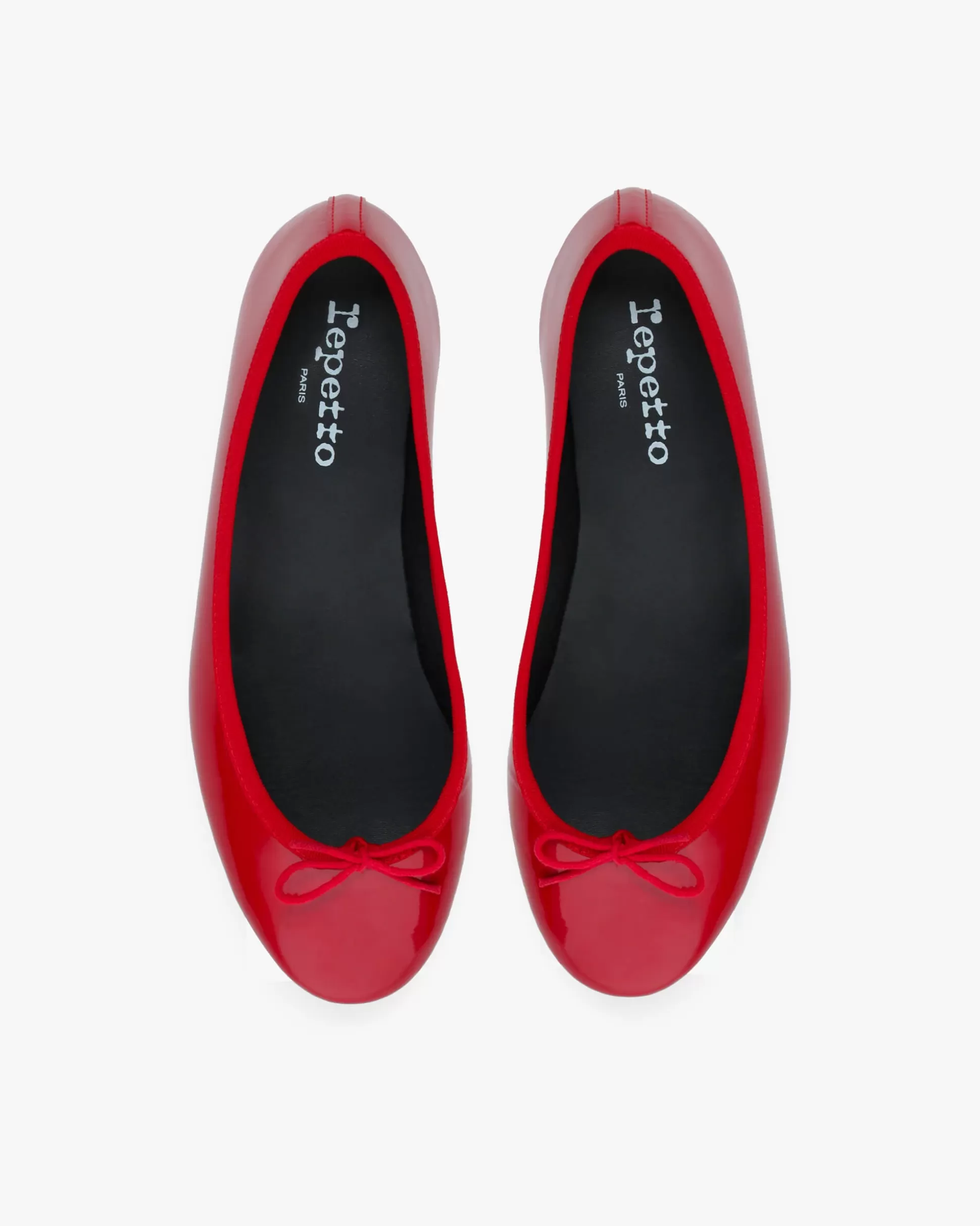 Repetto Ballet Flats>Camille rubber sole ballet flats Flamered