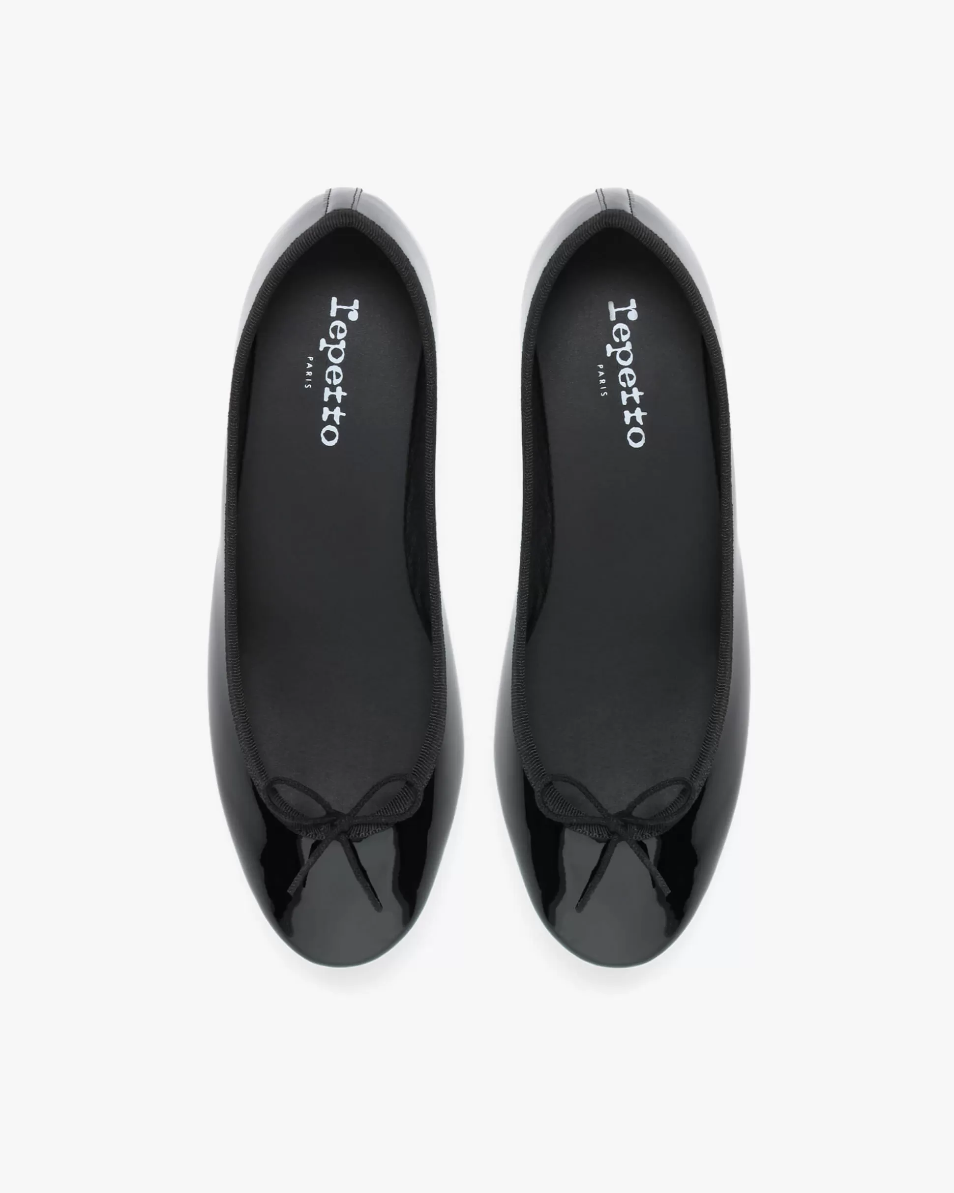 Repetto Ballet Flats>Camille rubber sole ballet flats Black