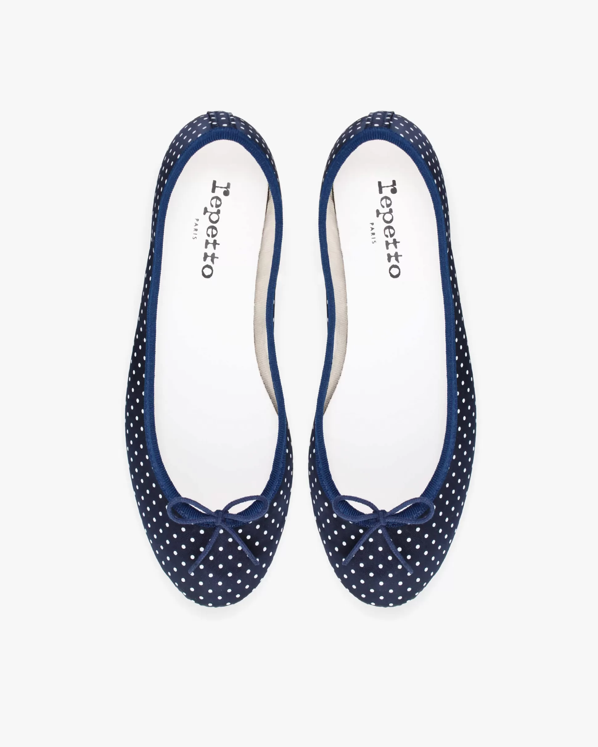 Repetto Ballet Flats>Camille Sole Rubber ballet flats - Dots Classicblue