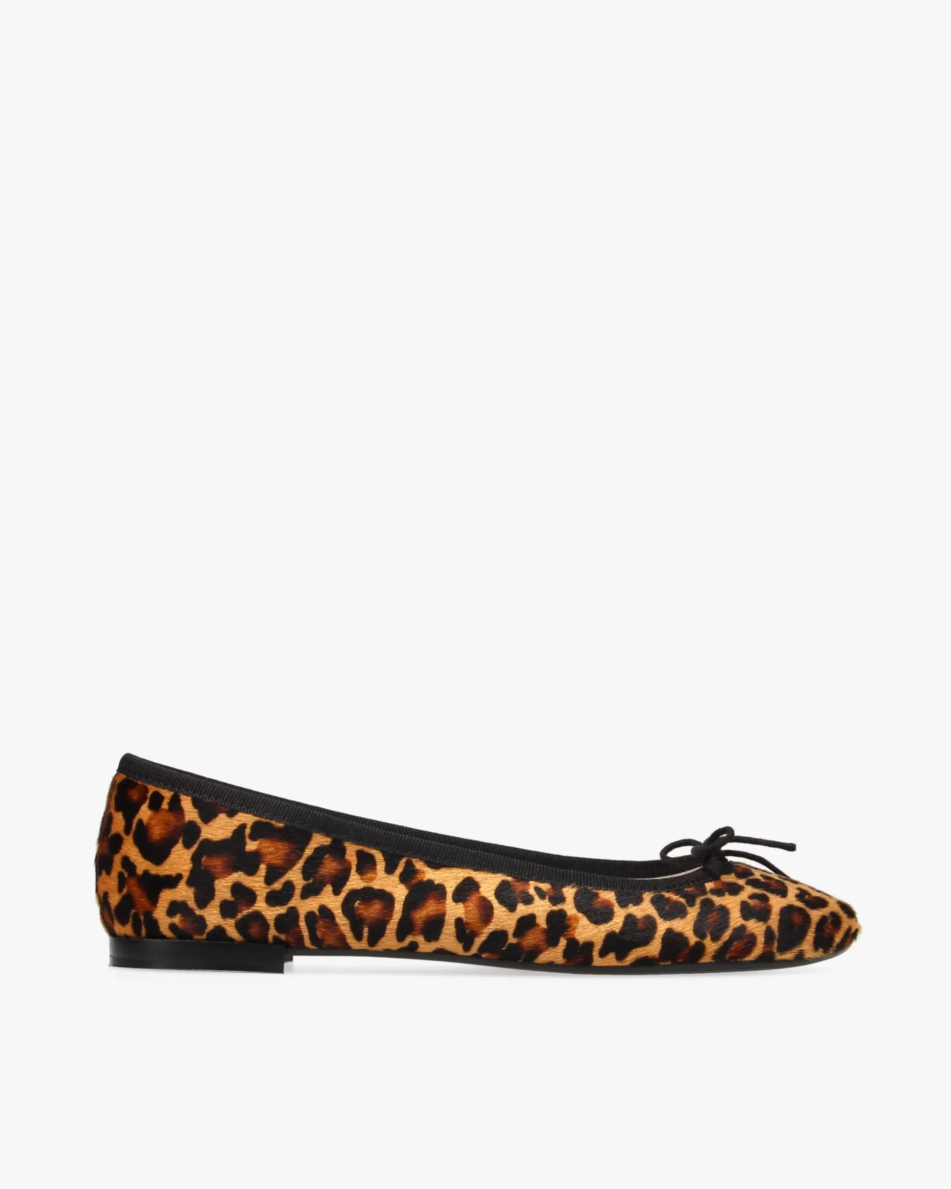 Repetto Ballet Flats>Cendrillon animal print rubber sole ballet flats Leopardbrown