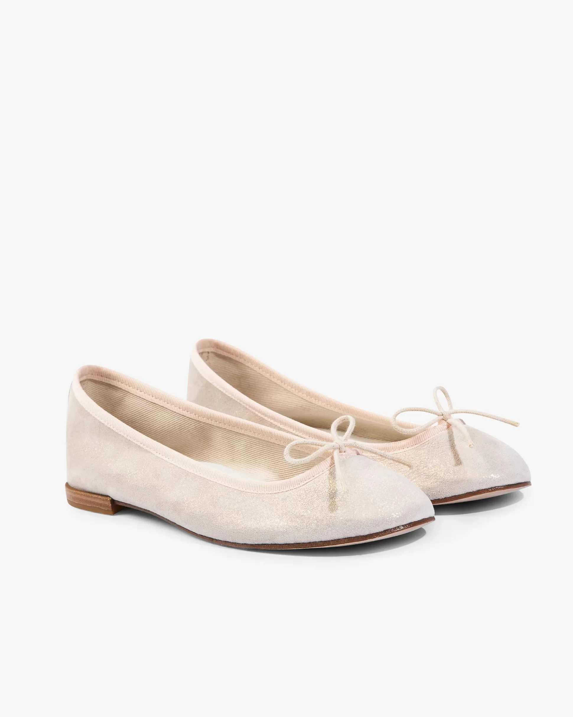 Repetto Ballet Flats>Cendrillon ballet flats in Goatskin Suede Spiritwhite