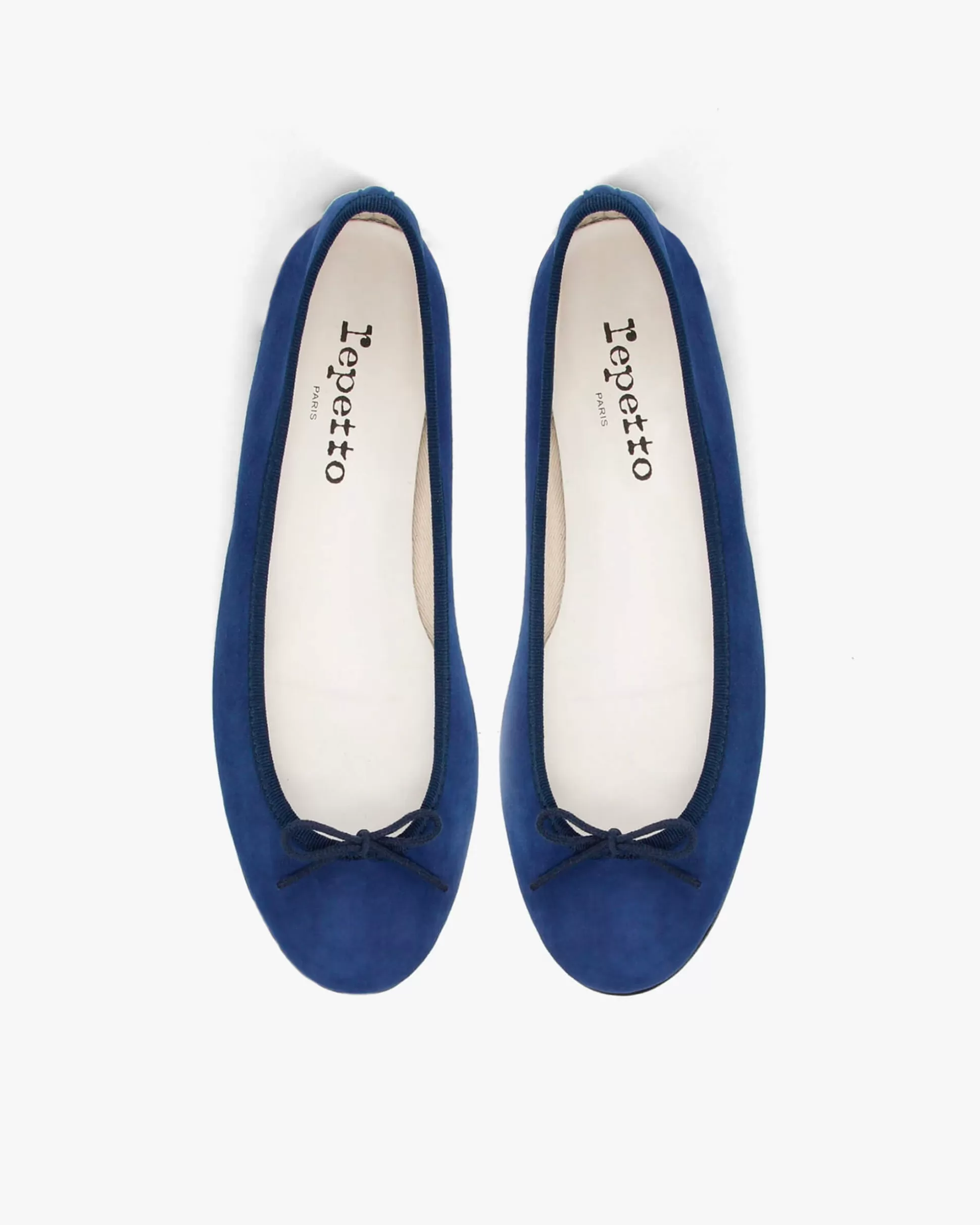 Repetto Ballet Flats>Cendrillon ballet flats in Goatskin Suede Classicblue