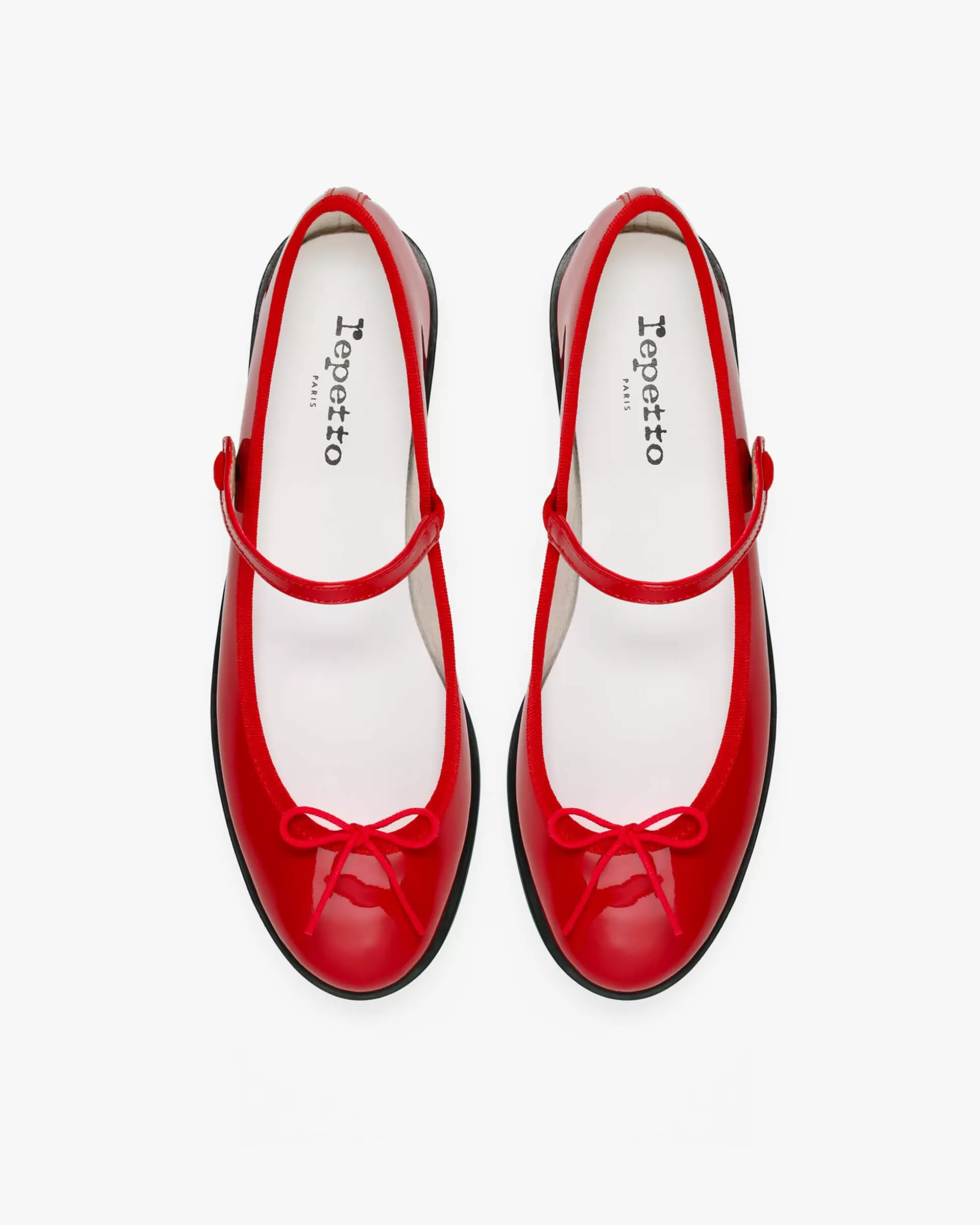 Repetto Mary Janes>Cendrillon college mary janes Flamered