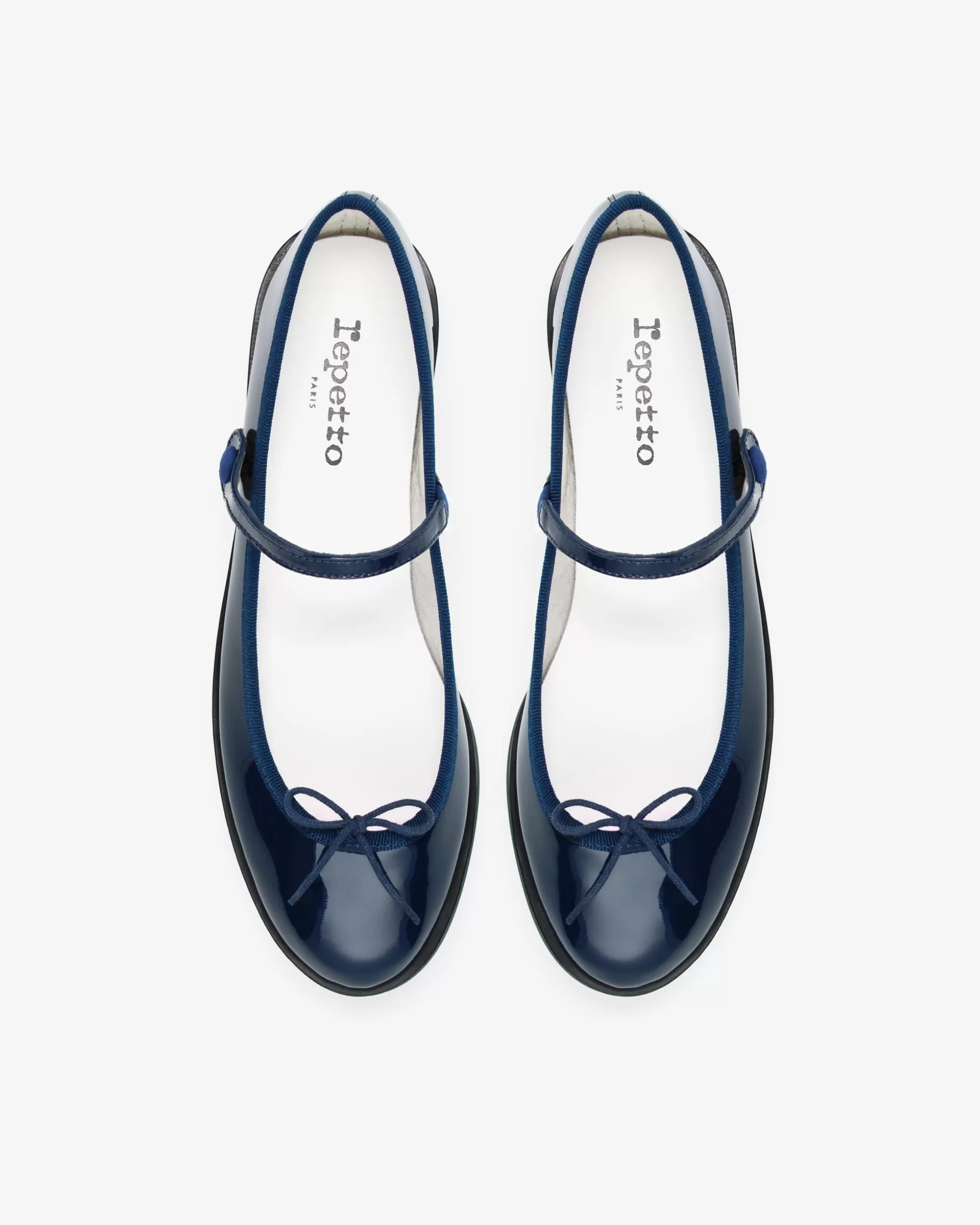 Repetto Mary Janes>Cendrillon college mary janes Navyblue