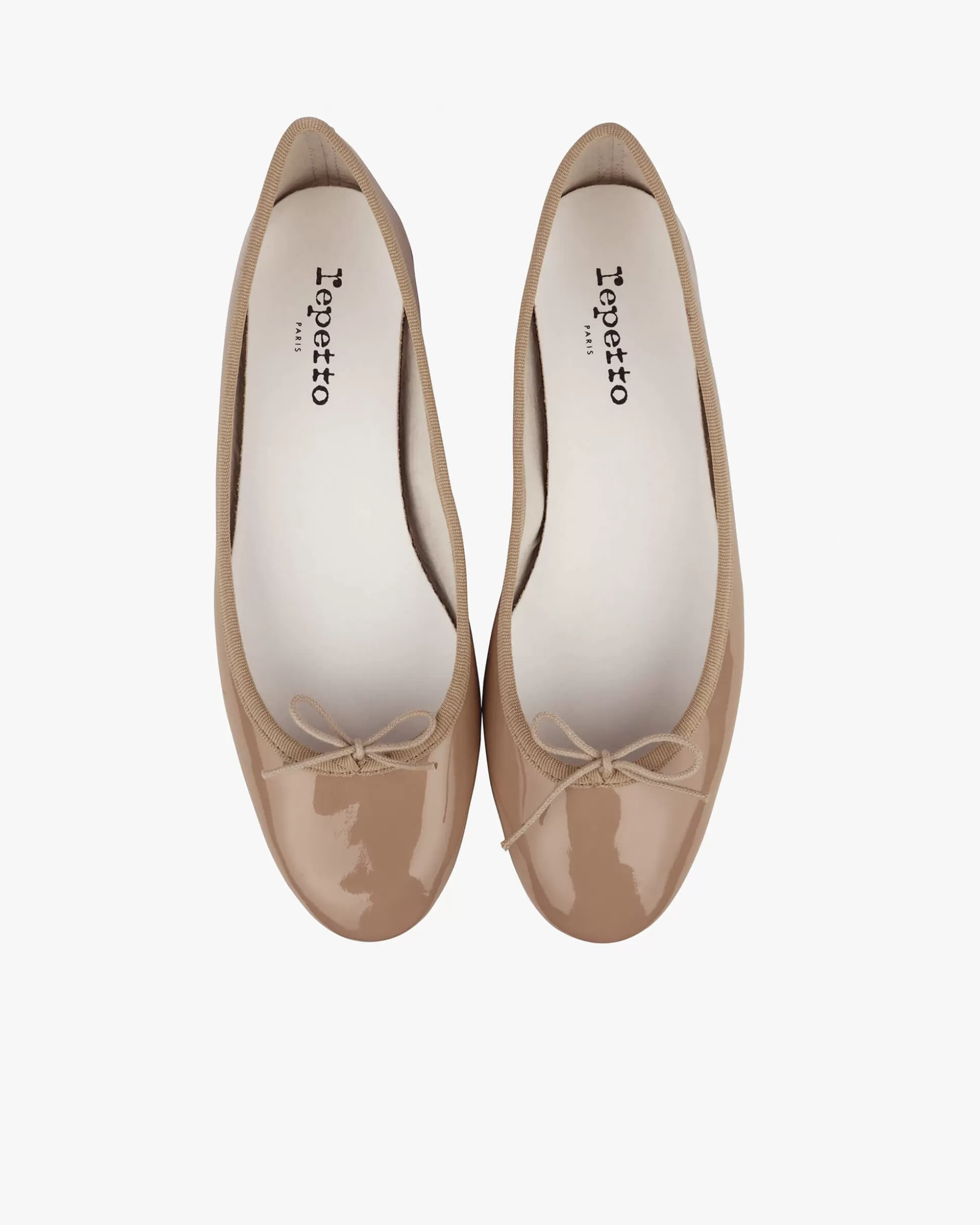 Repetto Ballet Flats>Cendrillon rubber sole ballet flats Cashmerebeige