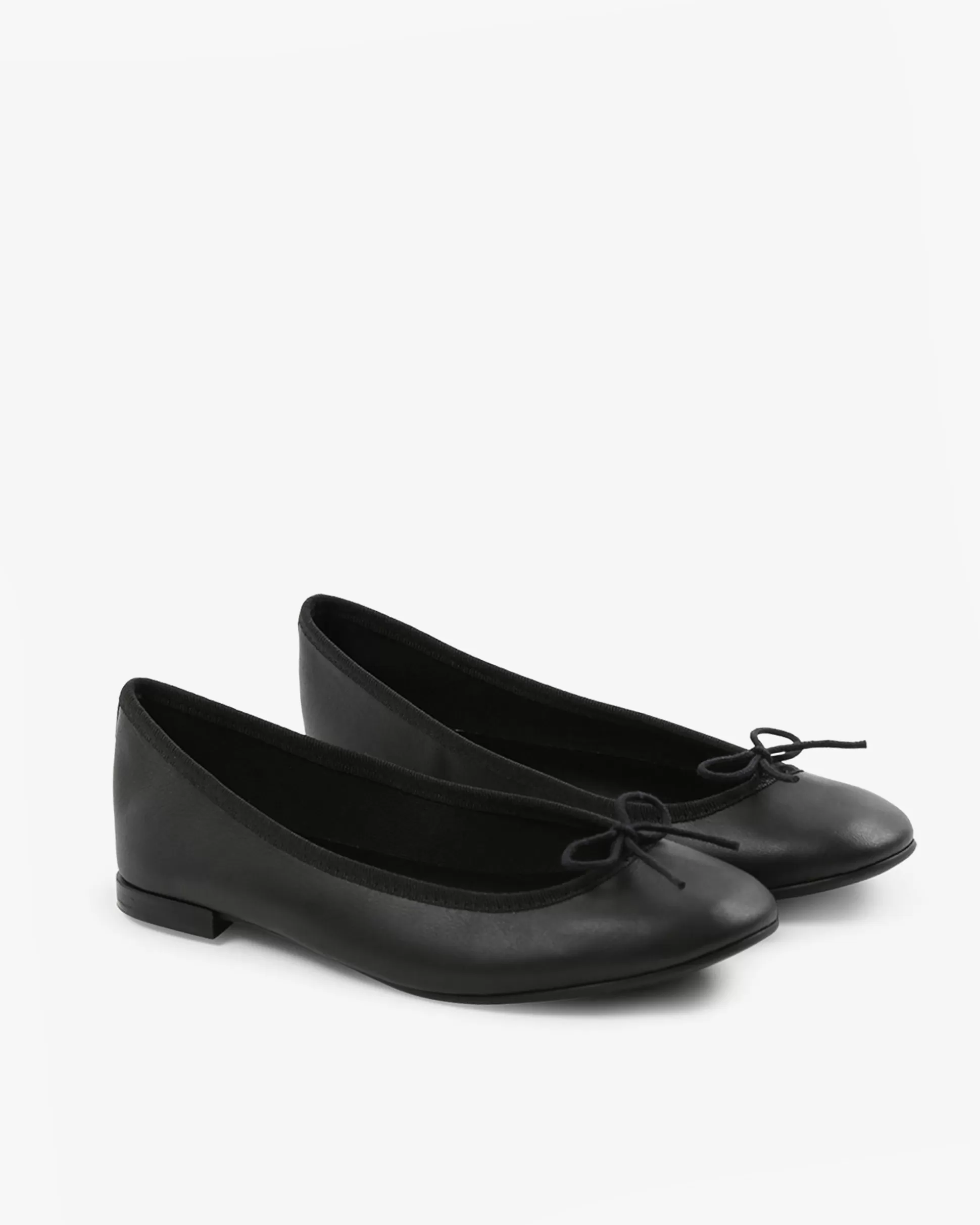 Repetto Ballet Flats>Cendrillon rubber sole ballet flats Black