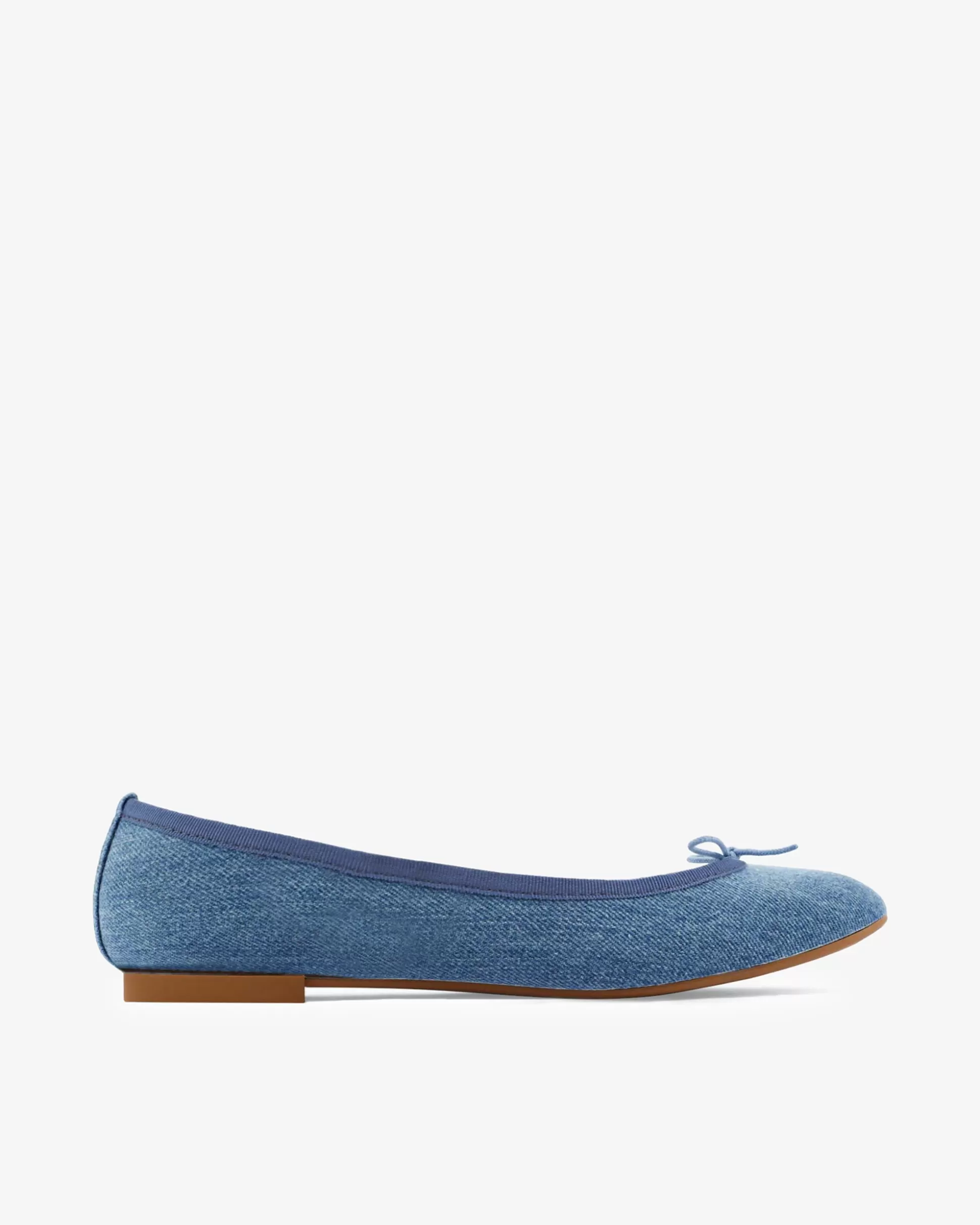 Repetto Ballet Flats>Cendrillon rubber sole ballet flats Everestblue