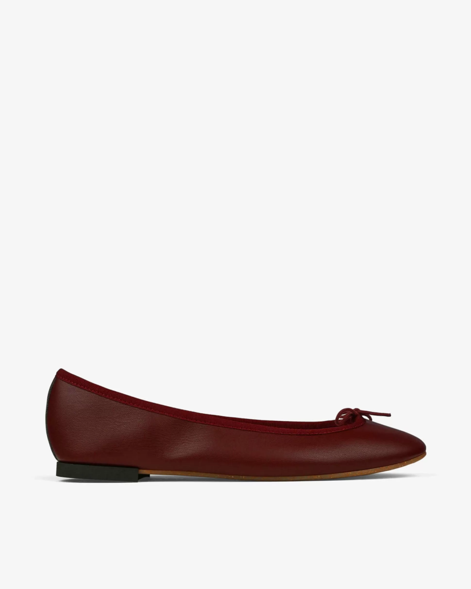 Repetto Ballet Flats>Cendrillon rubber sole ballet flats Pommardred