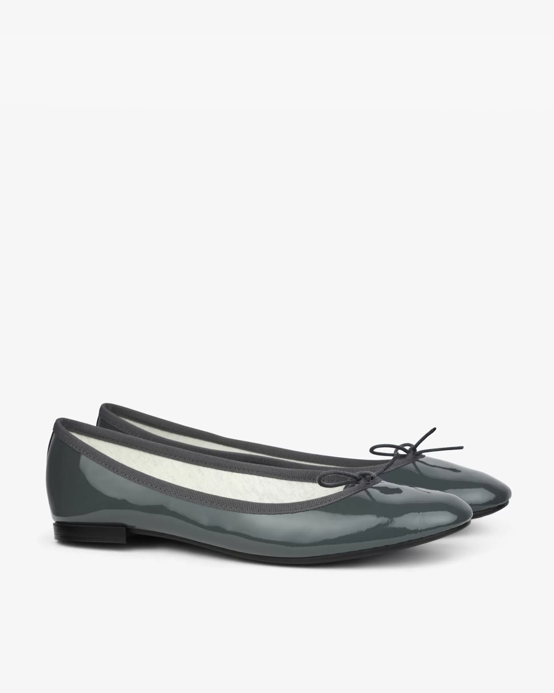 Repetto Ballet Flats>Cendrillon rubber sole ballet flats Thundergrey