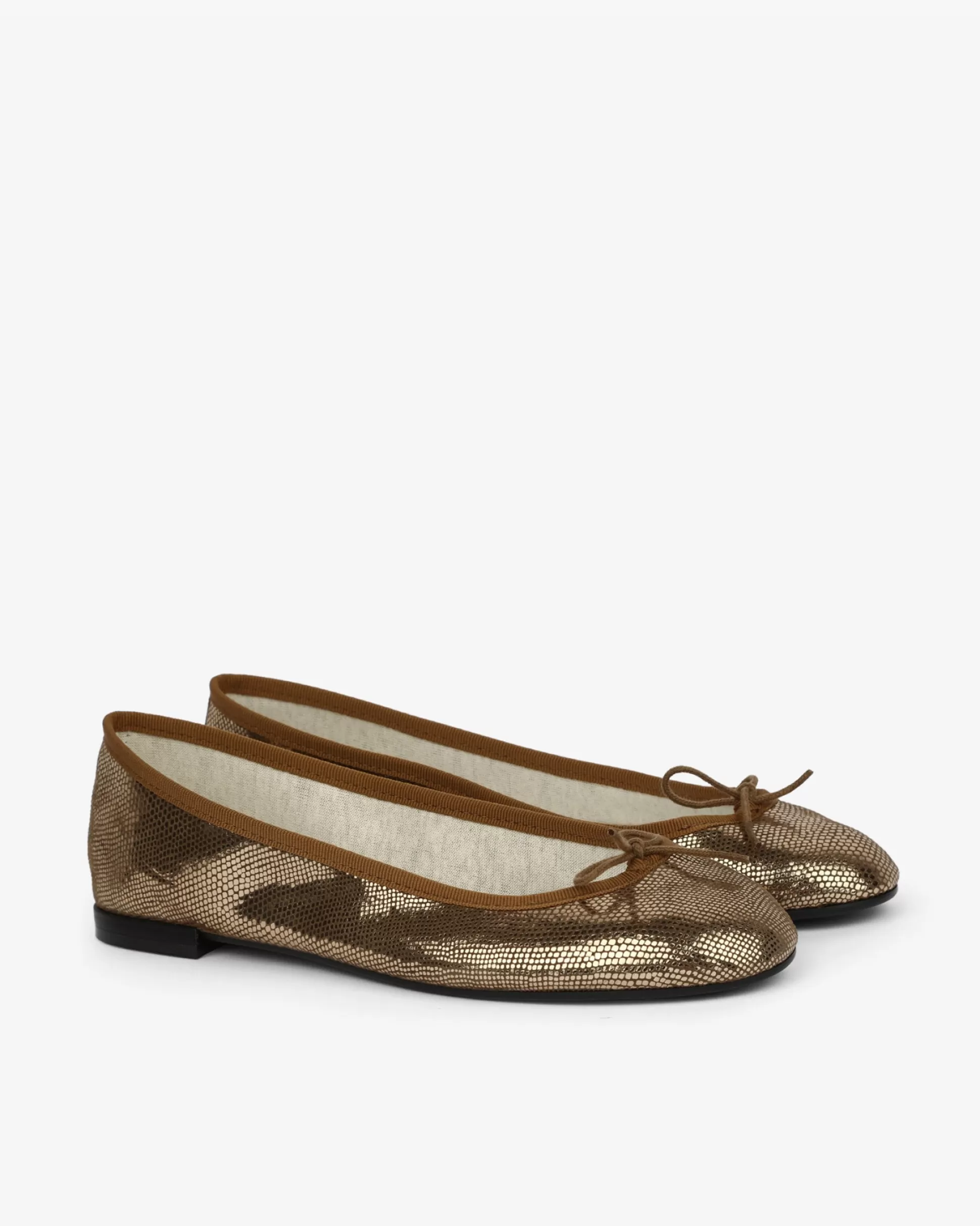 Repetto Ballet Flats>Cendrillon rubber sole ballet flats Anticgold