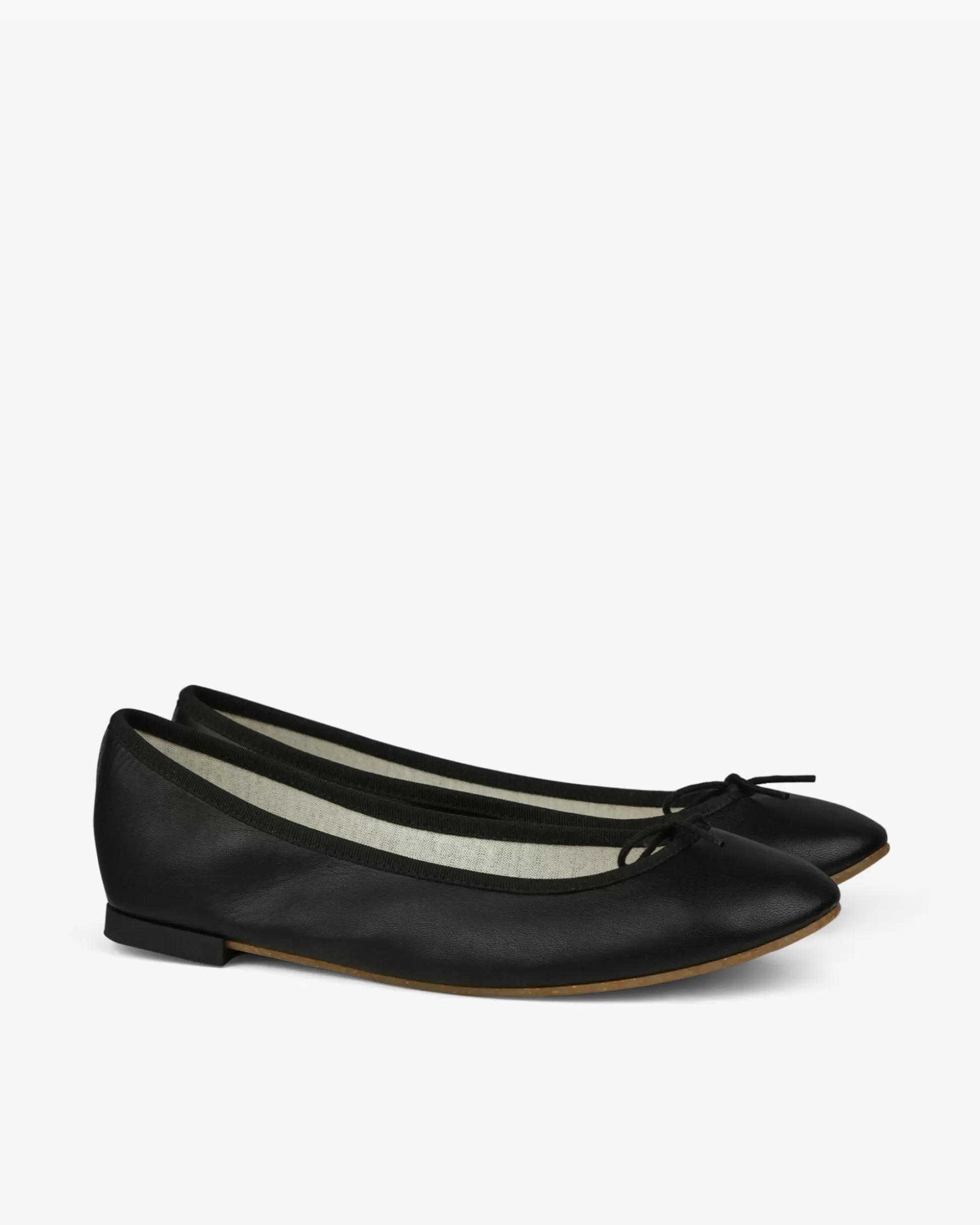 Repetto Ballet Flats>Cendrillon rubber sole ballet flats Black