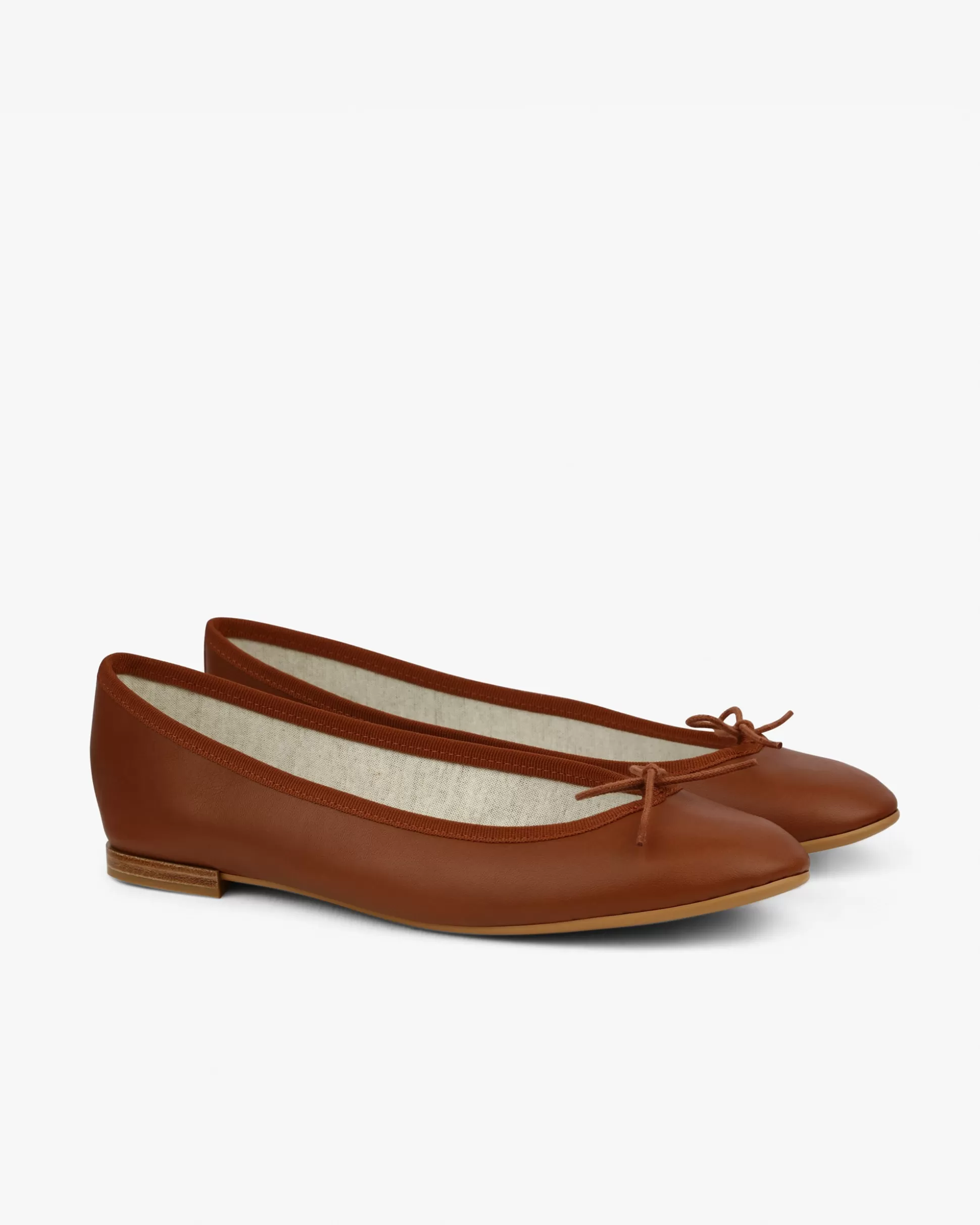 Repetto Ballet Flats>Cendrillon rubber sole ballet flats Cubacamel