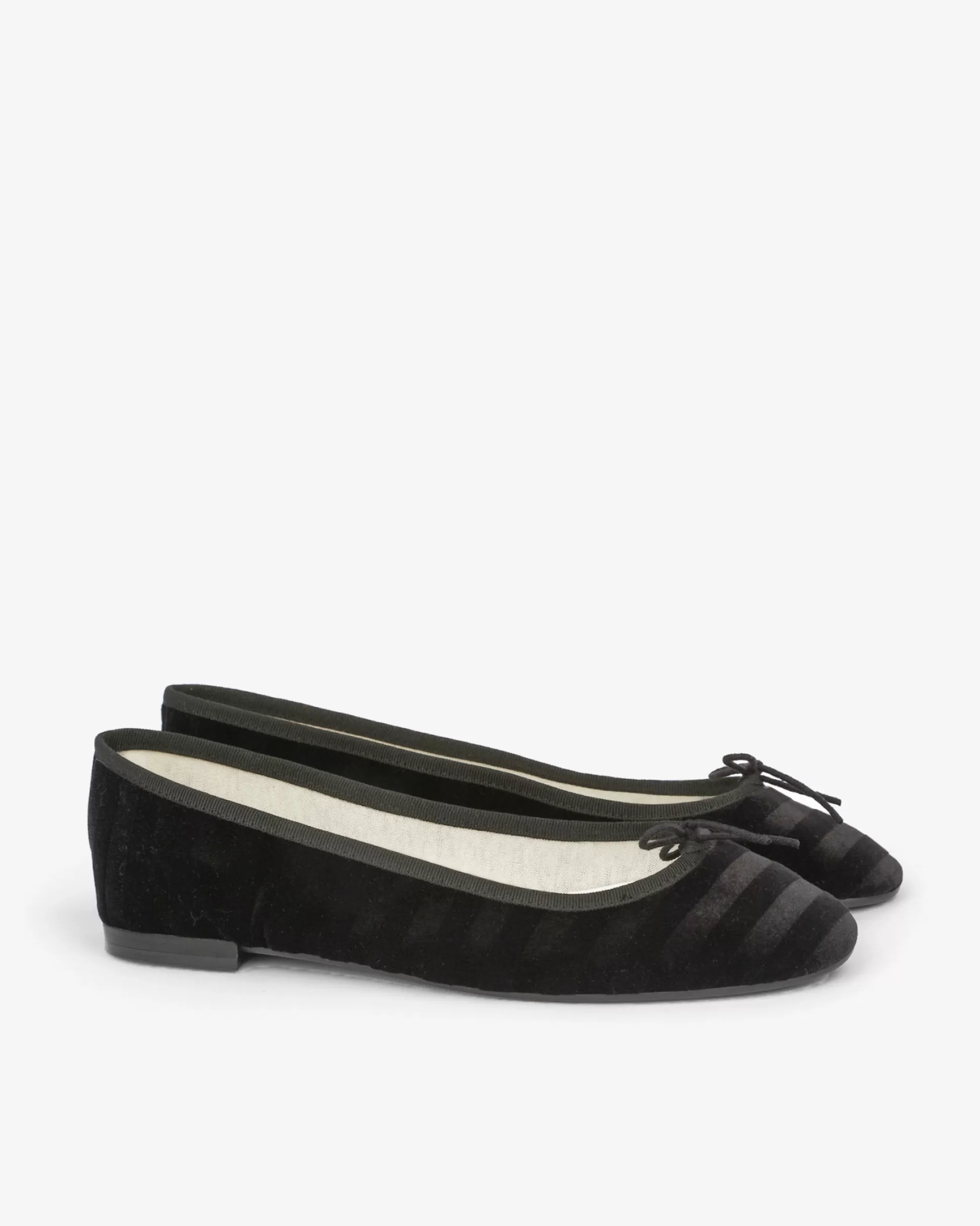 Repetto Ballet Flats>Cendrillon rubber sole ballet flats Black