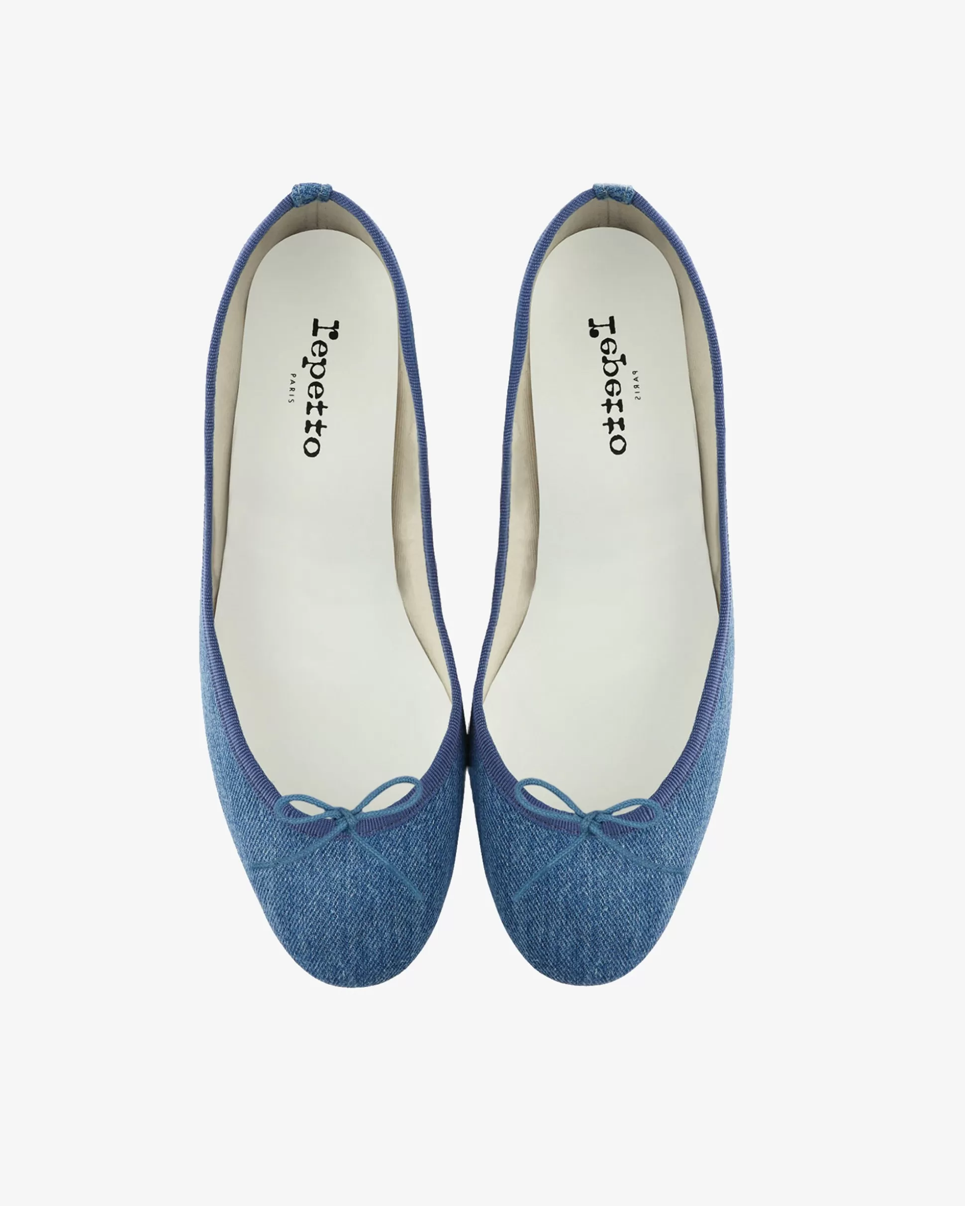 Repetto Ballet Flats>Cendrillon rubber sole ballet flats Everestblue