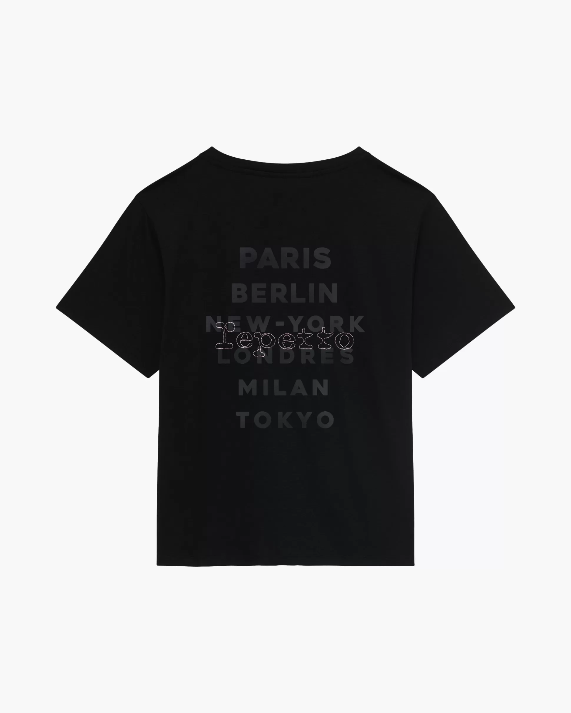 Repetto T-shirts & Wrap-over>City ballet tee-shirt Black