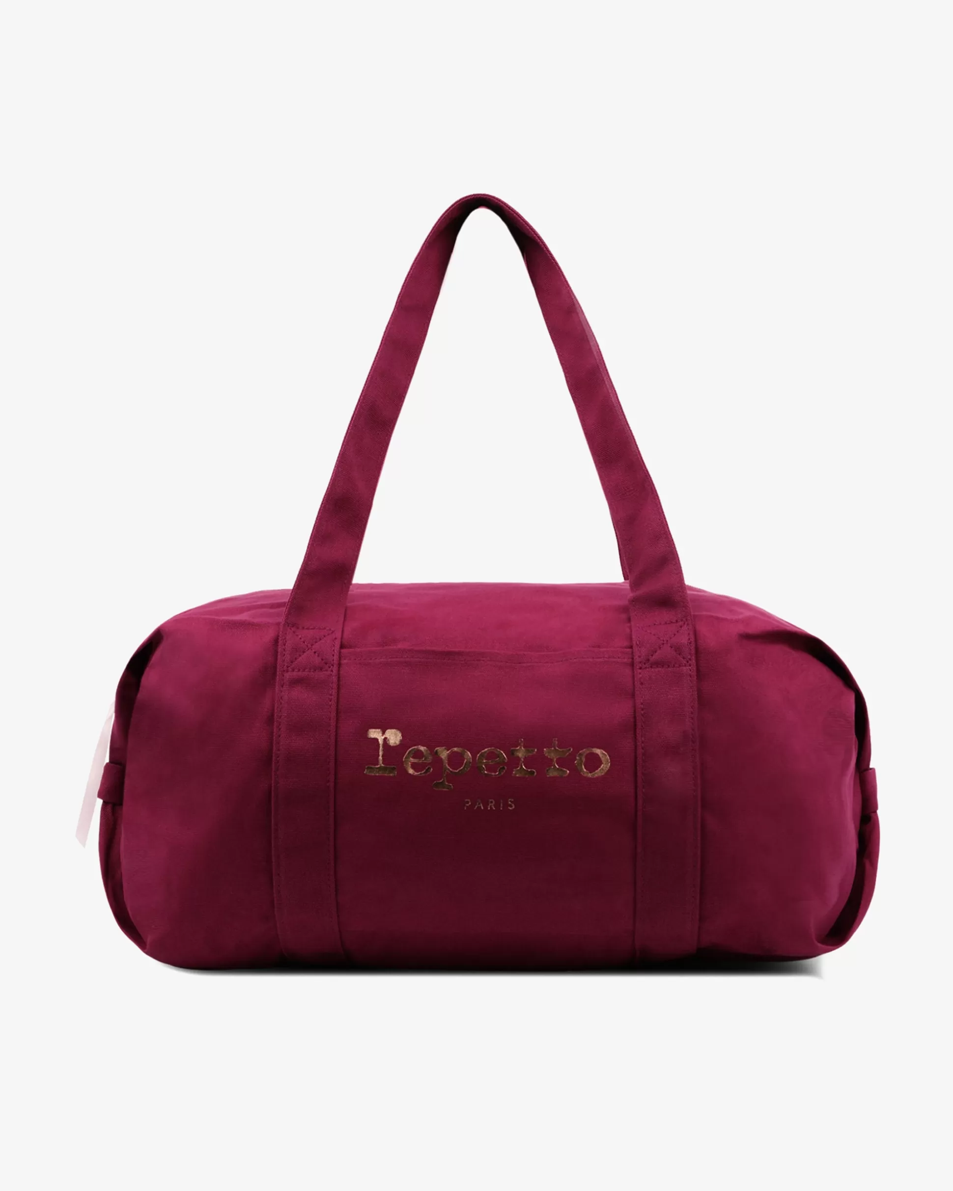 Repetto Dance Bags | Sports Bags>Cotton duffle bag Size L Nénupharpink