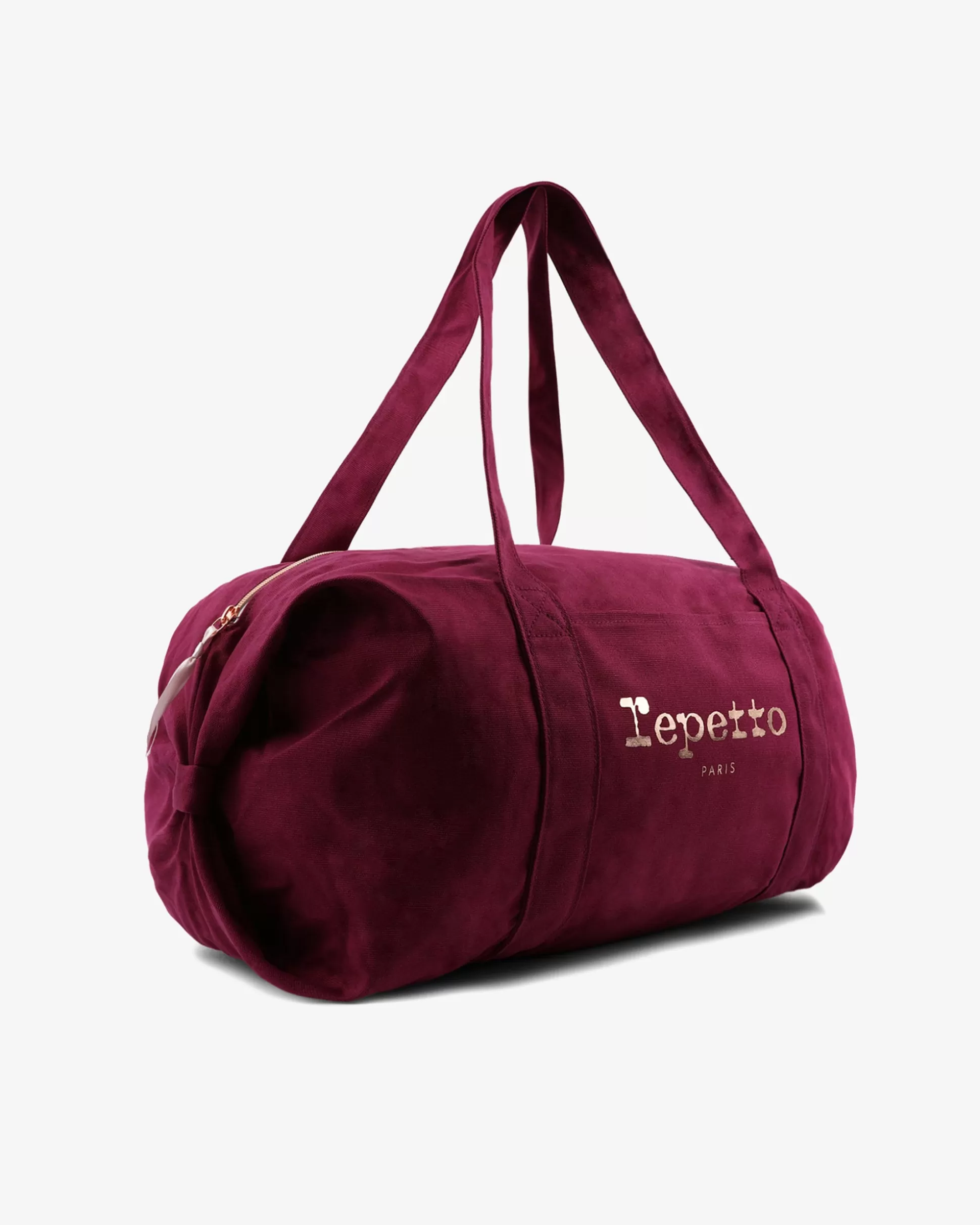 Repetto Dance Bags | Sports Bags>Cotton duffle bag Size L Nénupharpink