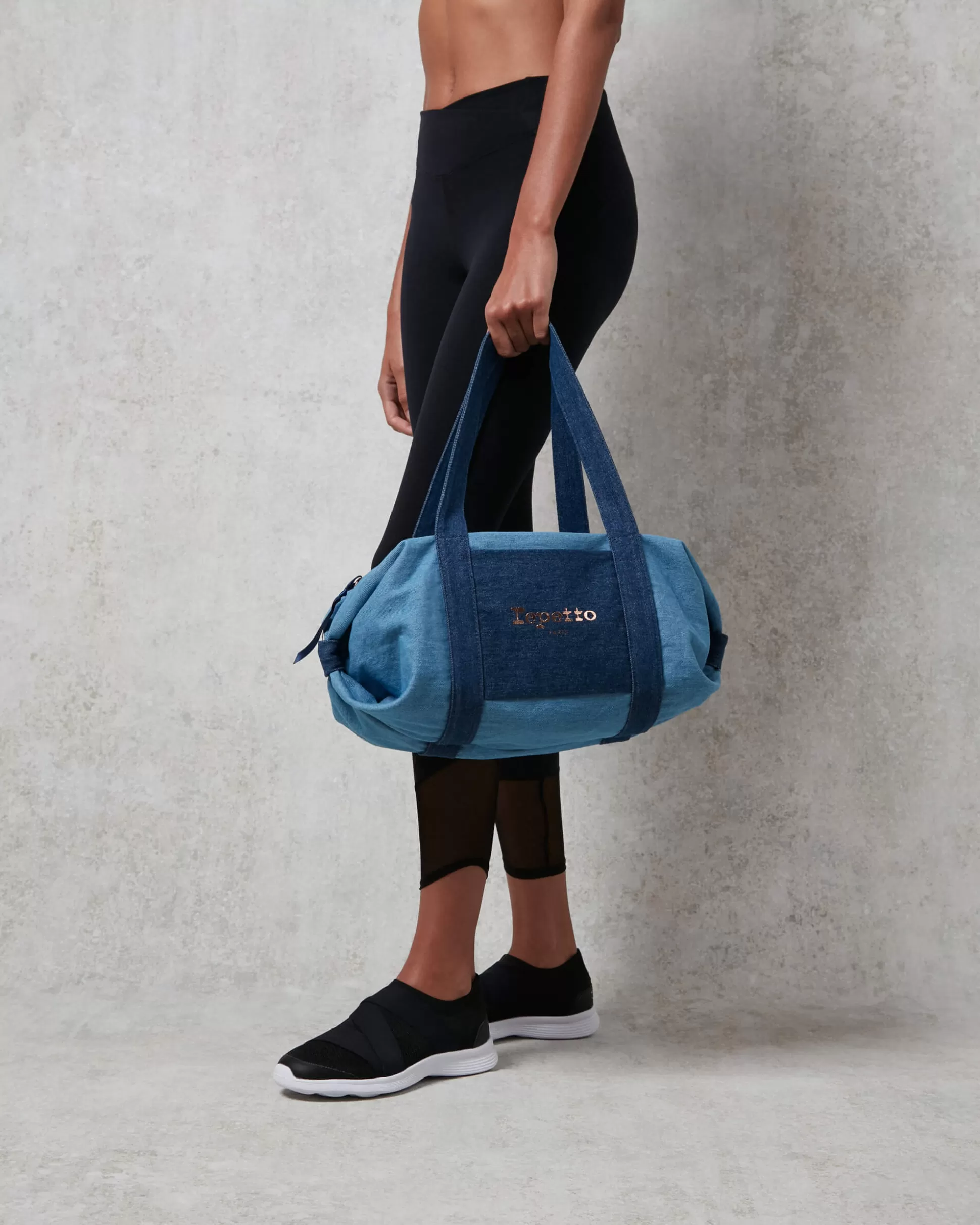 Repetto Dance Bags | Sports Bags>Cotton duffle bag Size M Bluejean