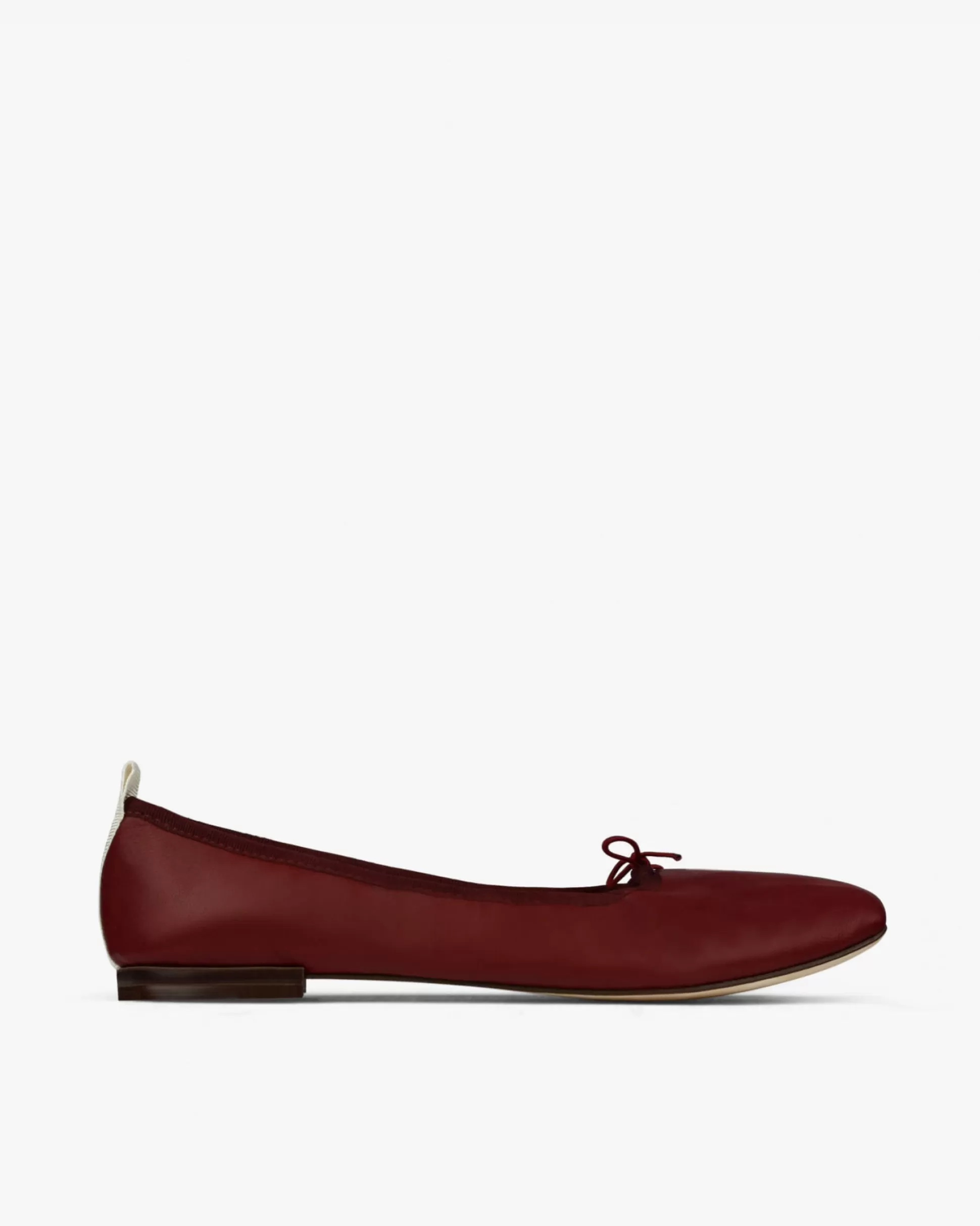 Repetto Ballet Flats>Garance square-toe ballet flats Pommardred