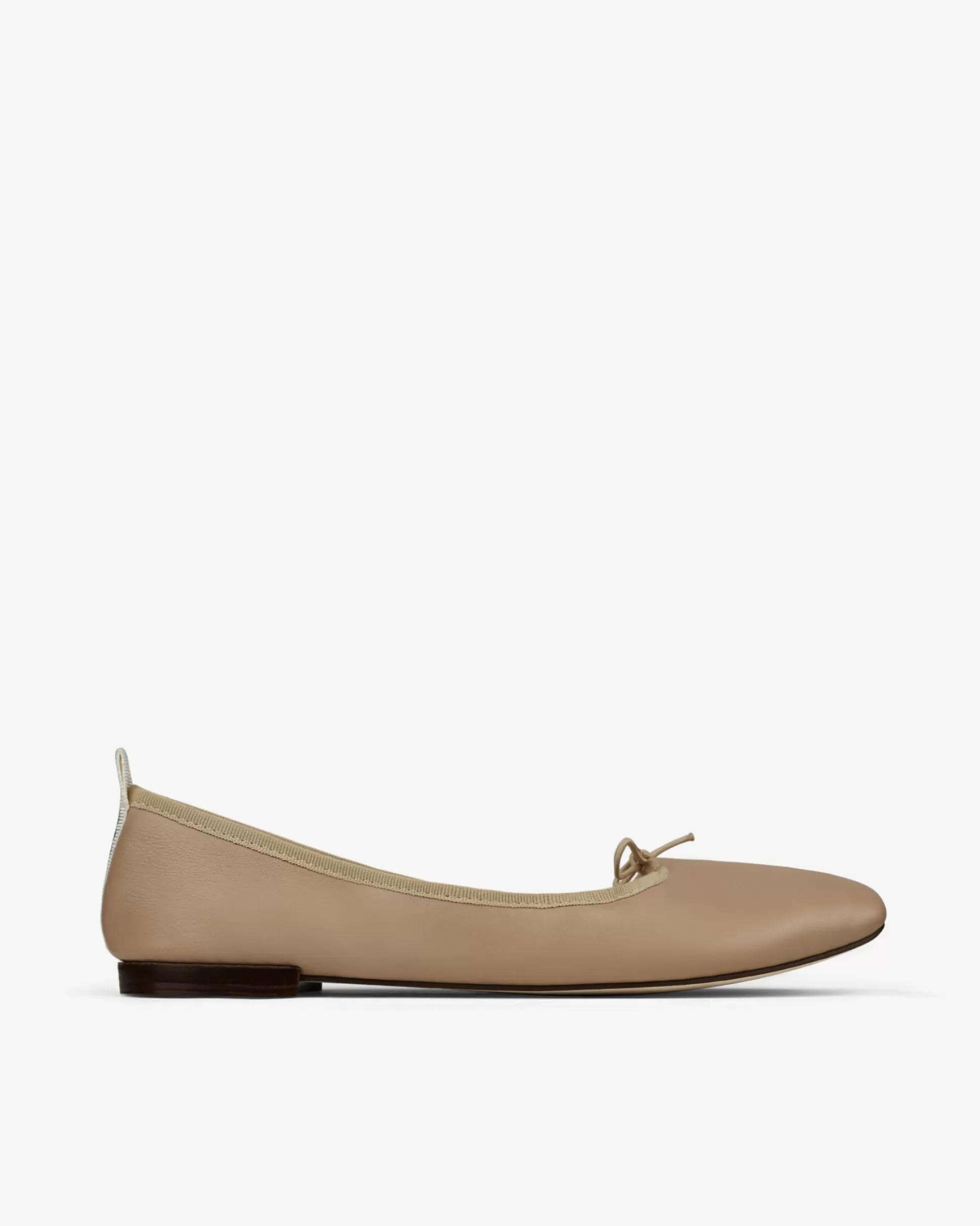 Repetto Ballet Flats>Garance square-toe ballet flats Cashmerebeige