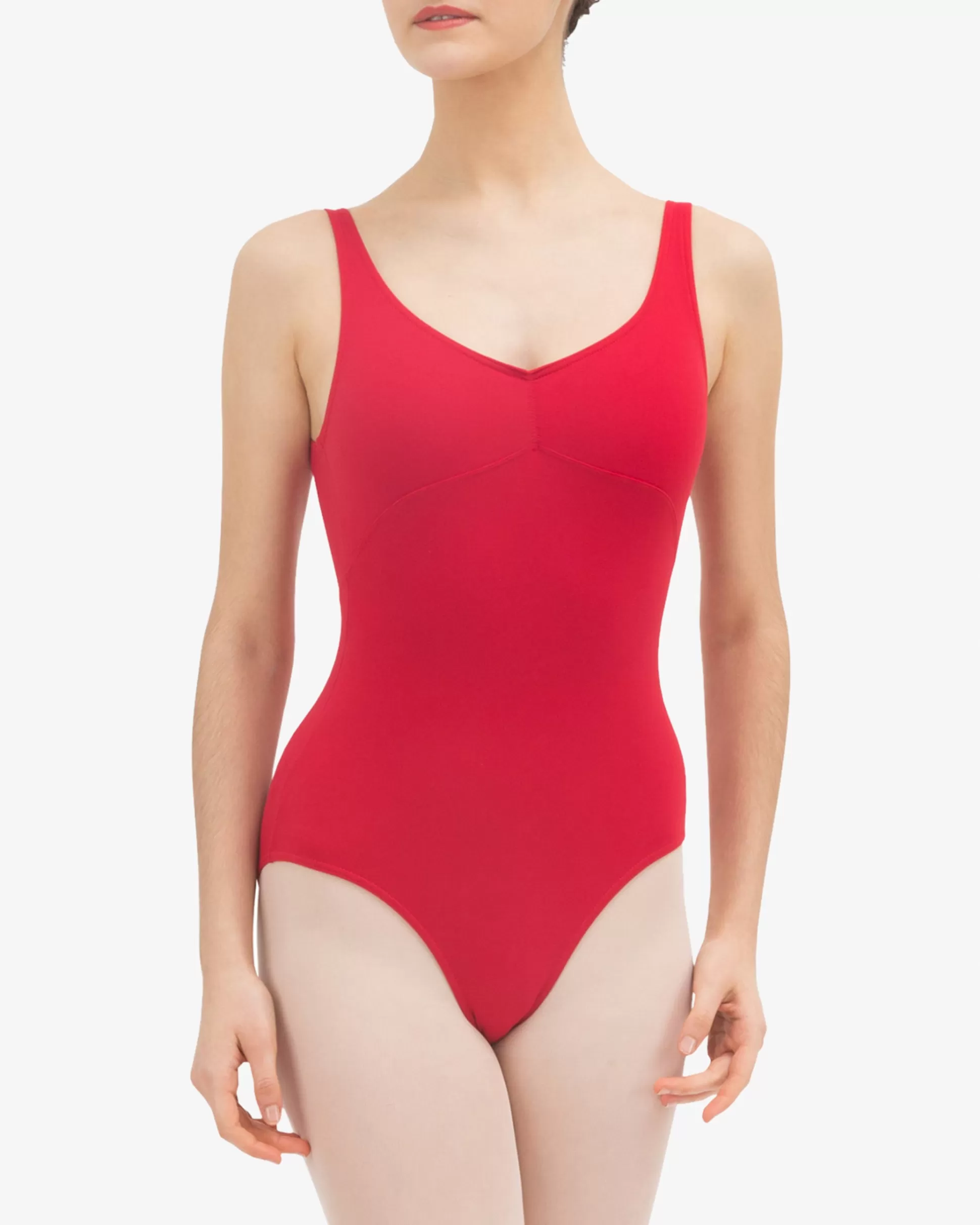 Repetto Leotards & Tunics>Gathered front and back leotard neckline