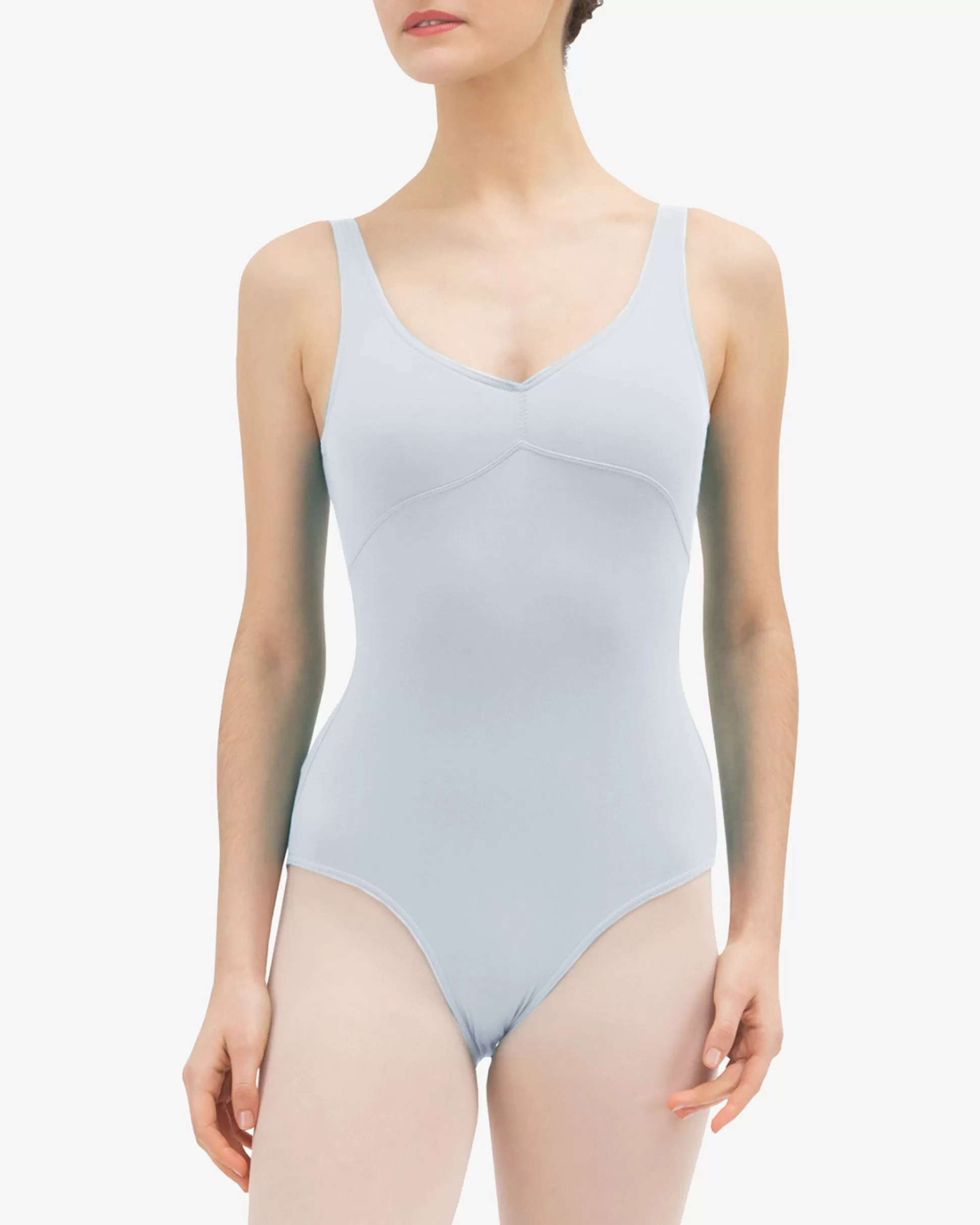 Repetto Leotards & Tunics>Gathered front and back leotard neckline Orphéeblue