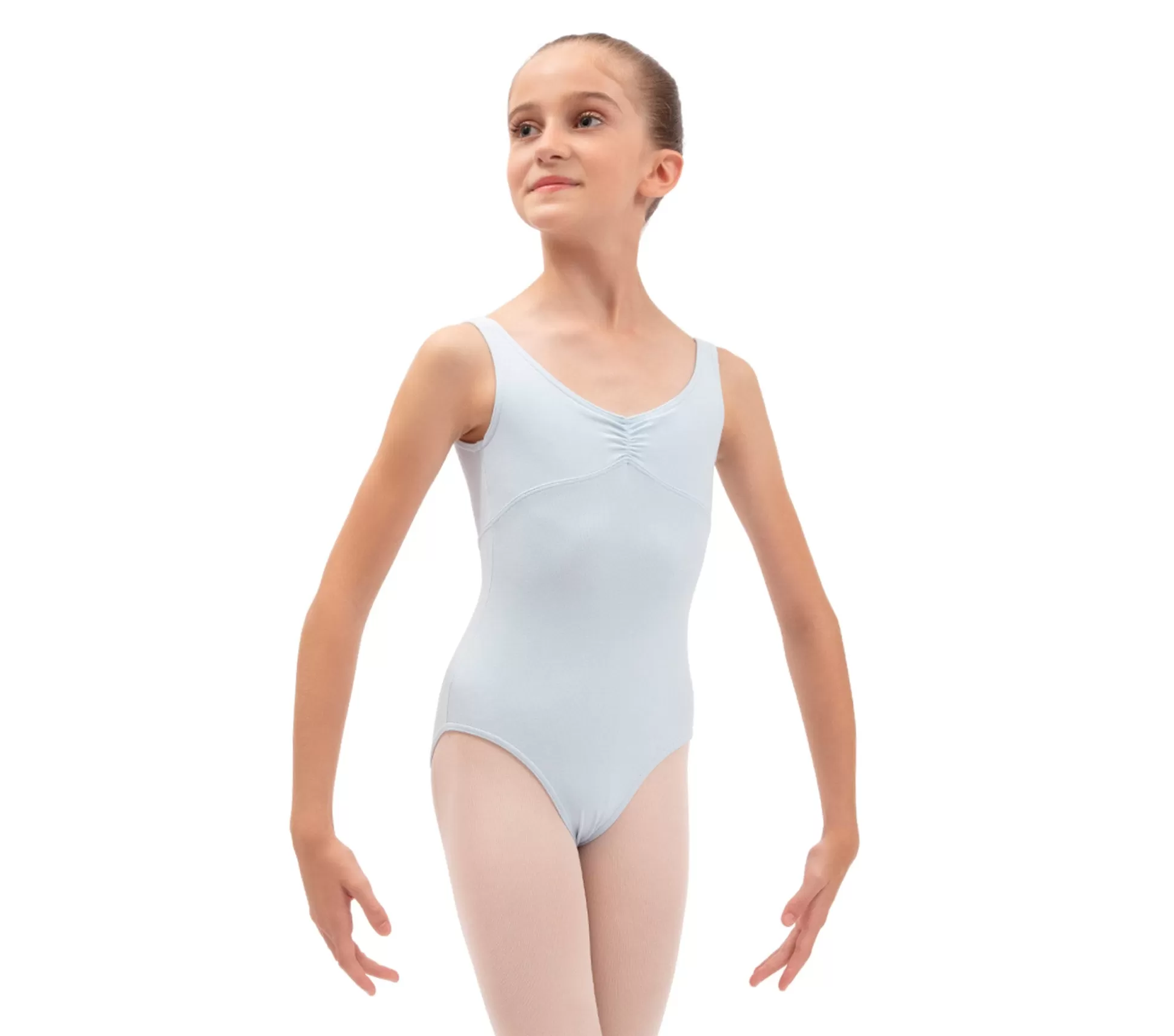 Repetto Leotards & Tunics>Gathered front and back leotard neckline Orphéeblue