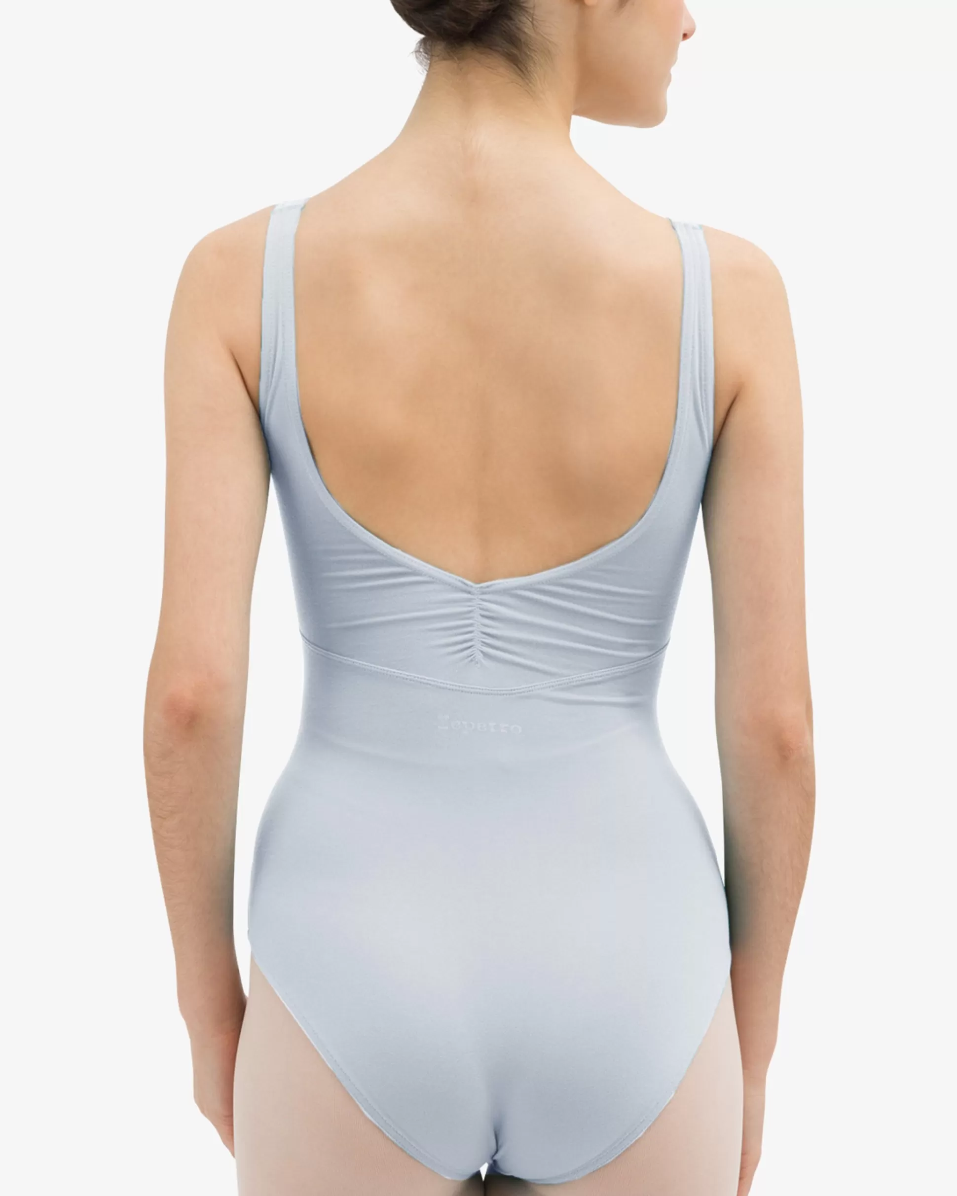 Repetto Leotards & Tunics>Gathered front and back leotard neckline Orphéeblue