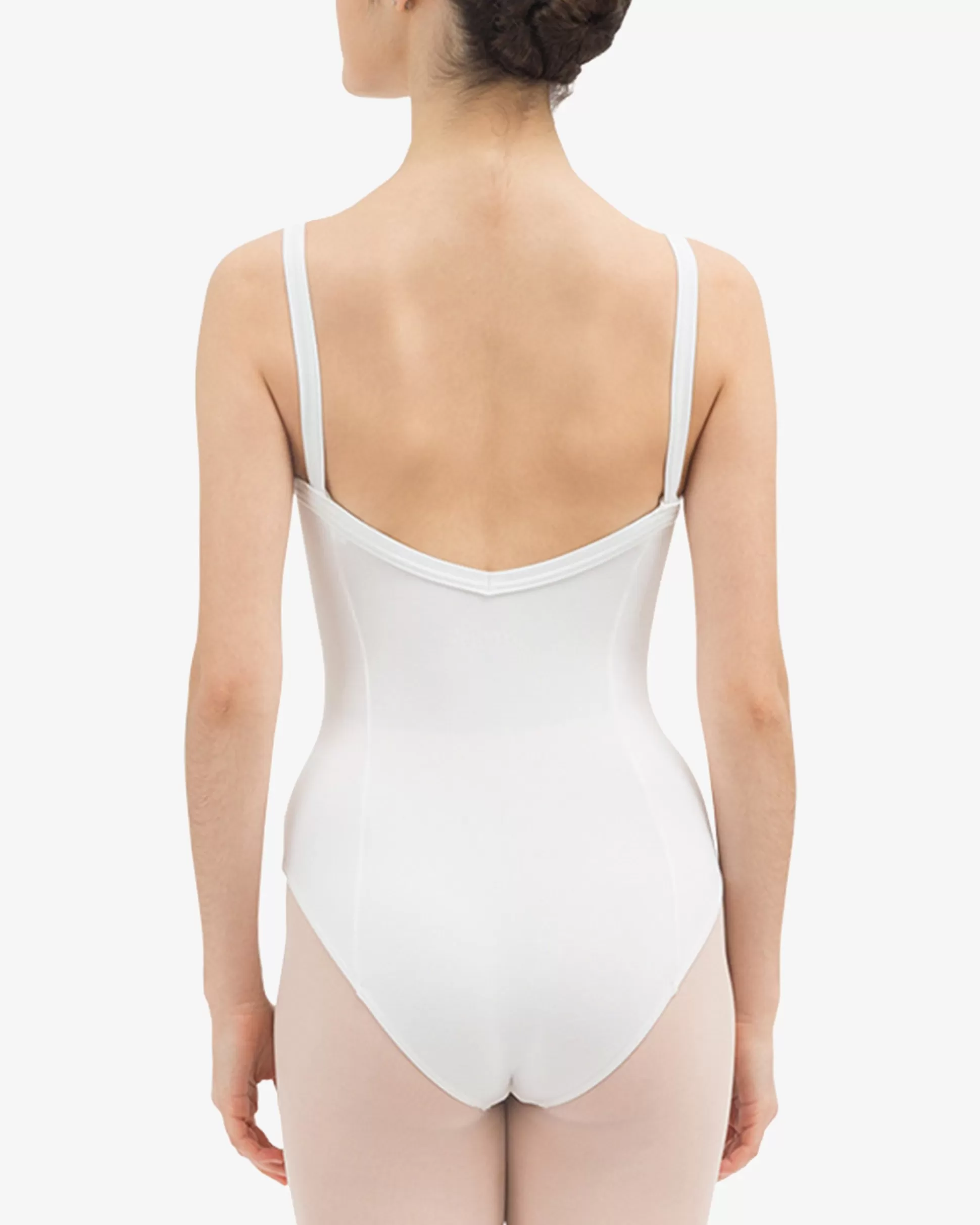 Repetto Leotards & Tunics>Gathered front leotard White