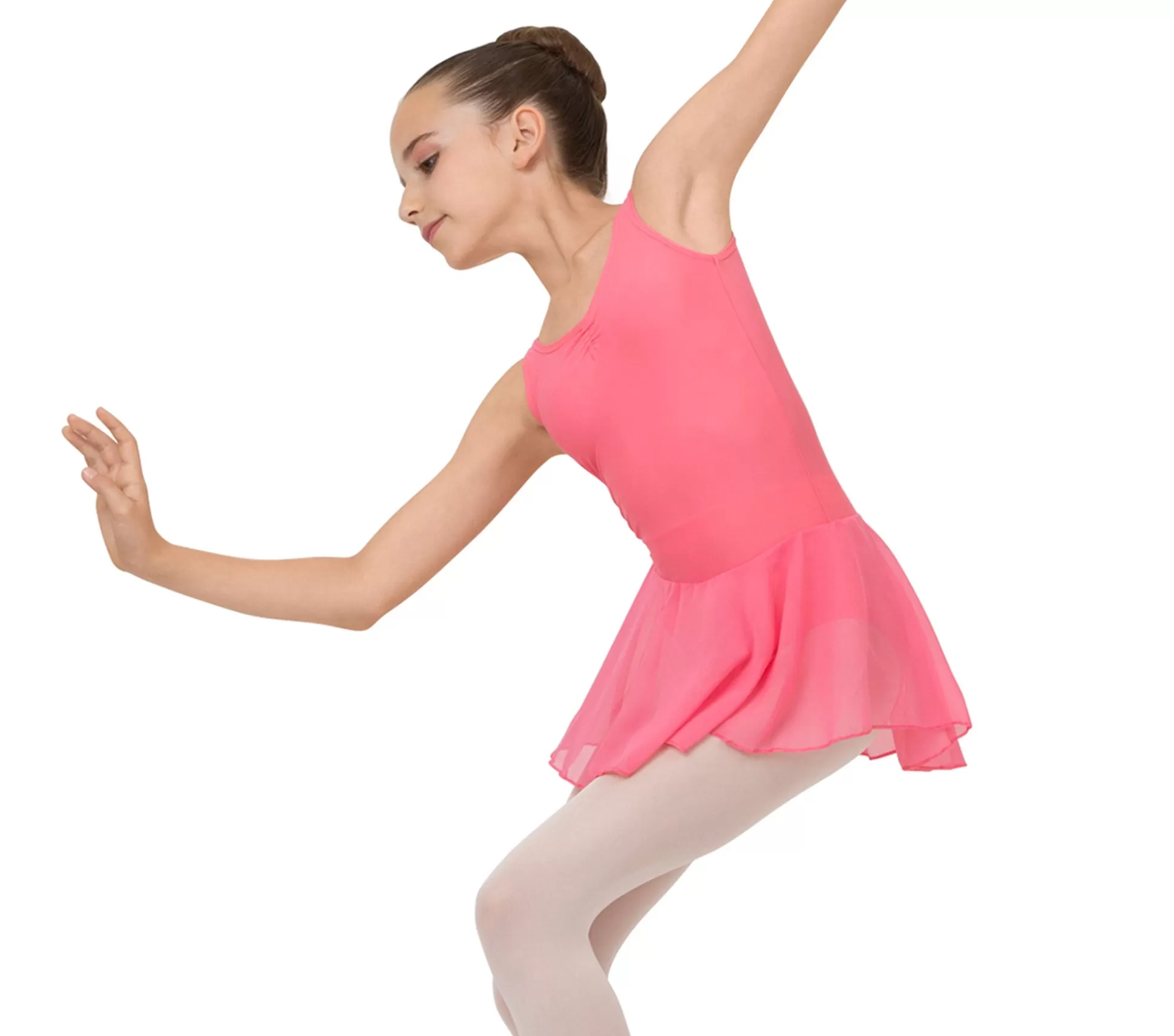 Repetto Leotards & Tunics>Gathered neckline tunic Dollpink