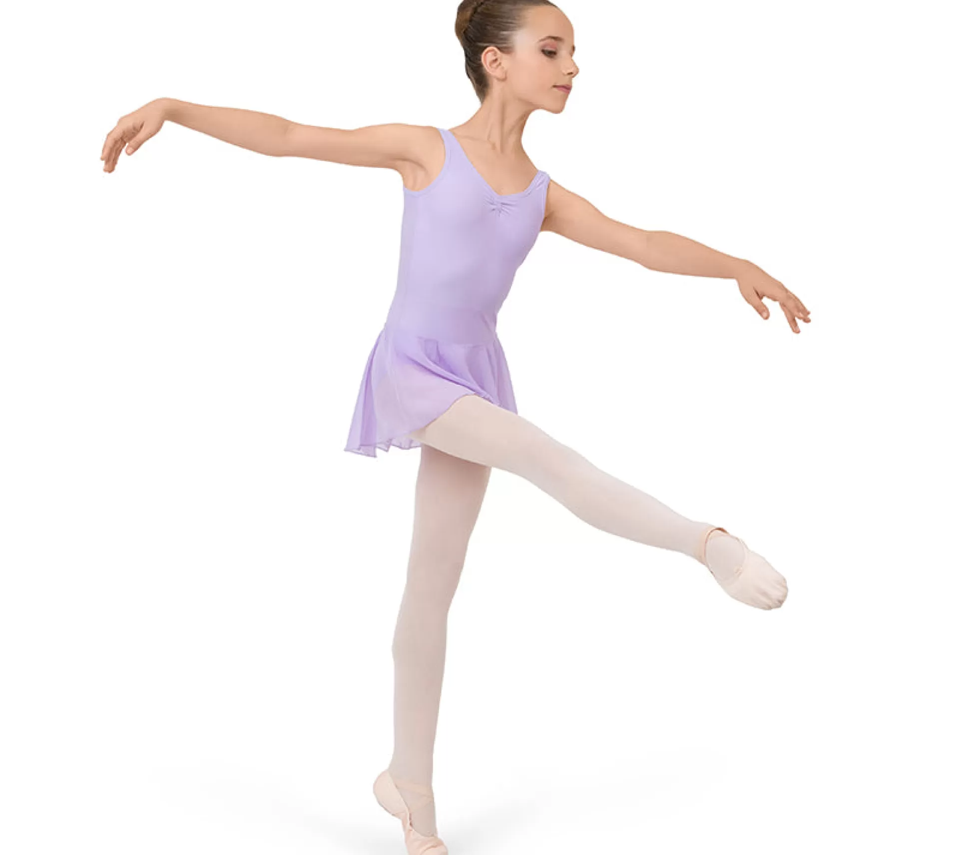 Repetto Leotards & Tunics>Gathered neckline tunic Lilac