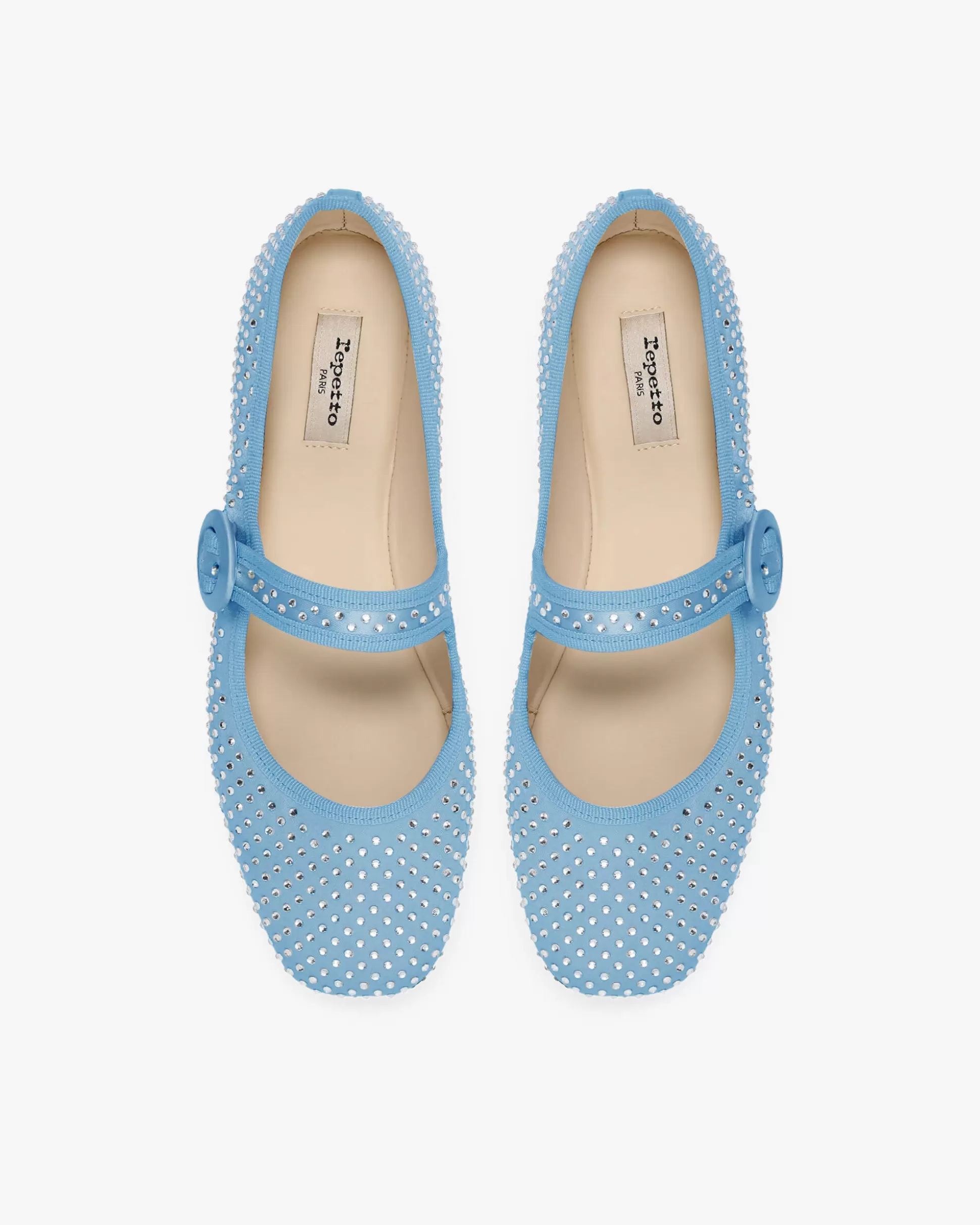 Repetto Mary Janes>Georgia Mary Janes - Strass Eden