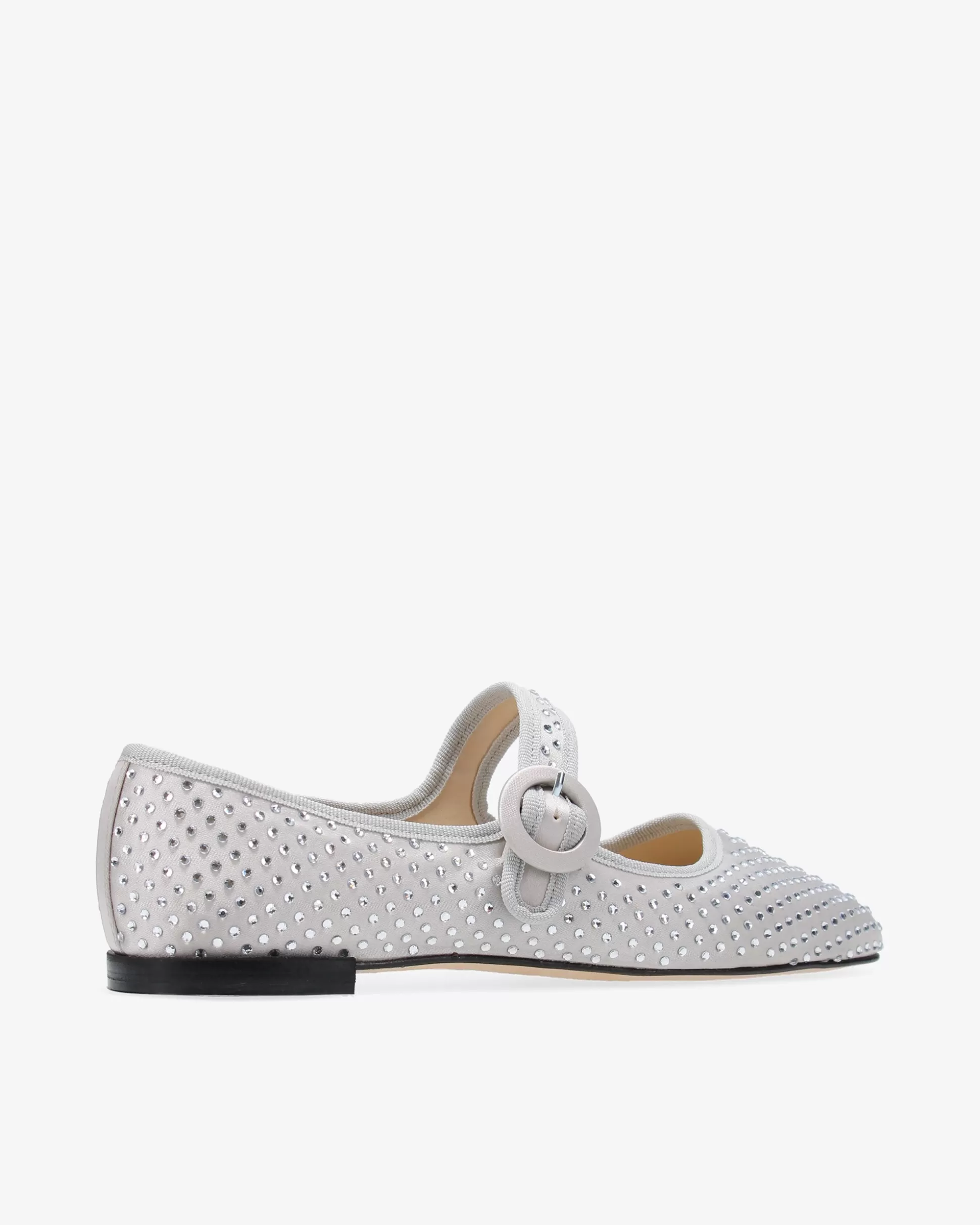 Repetto Mary Janes>Georgia Mary Janes - Strass Lightgrey