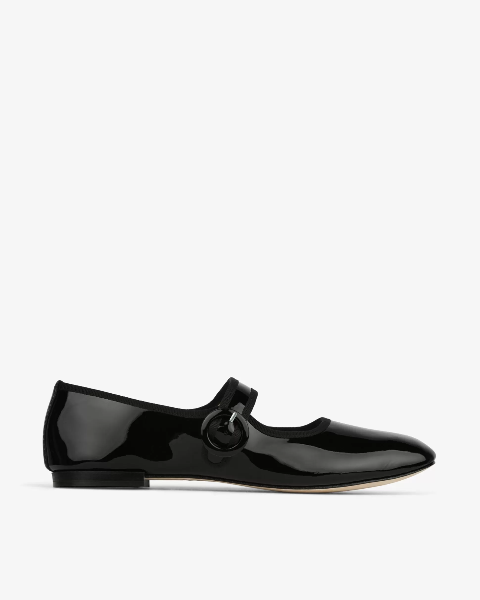 Repetto Mary Janes>Georgia square-toe Mary Janes Black