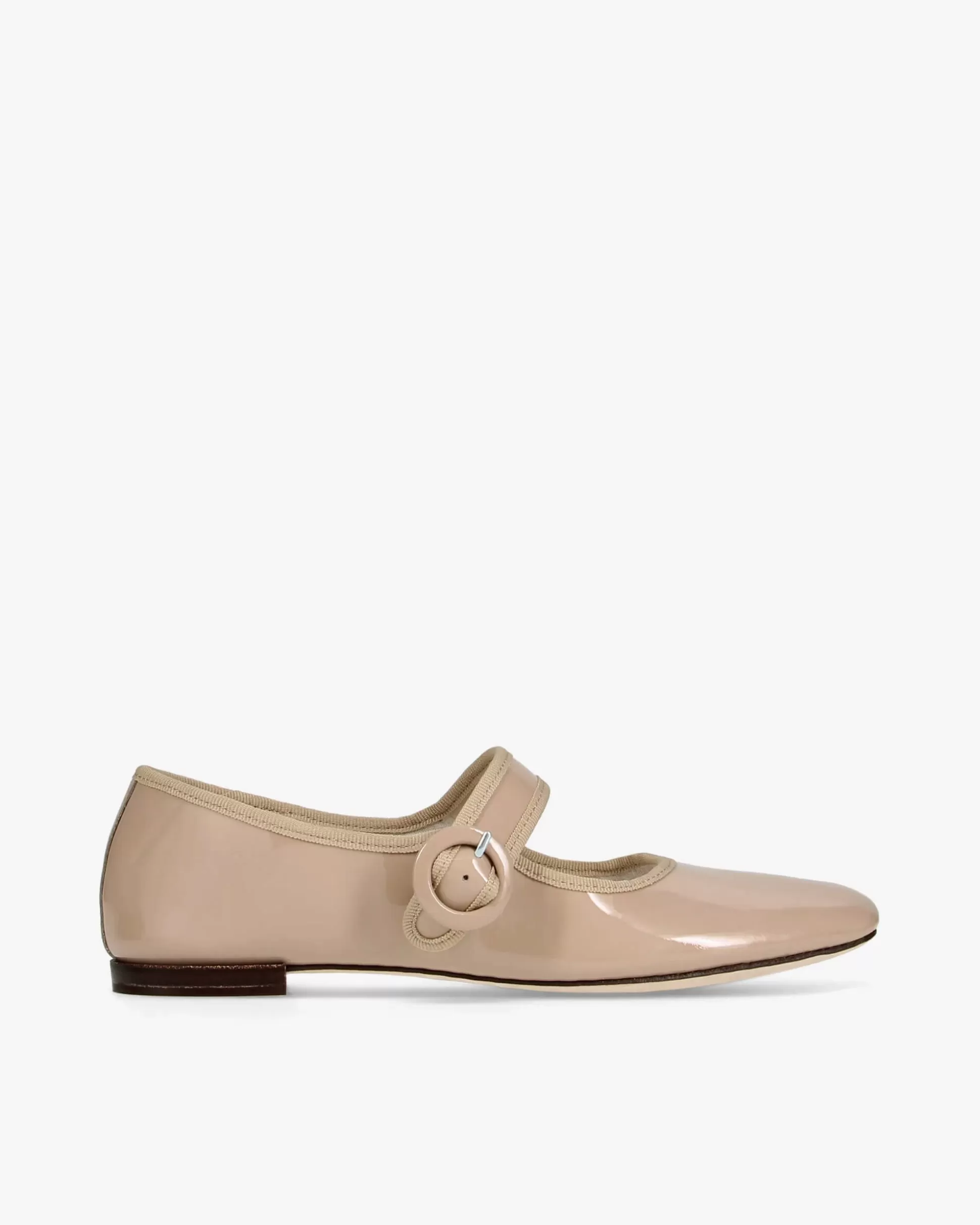 Repetto Mary Janes>Georgia square-toe Mary Janes Cashmerebeige