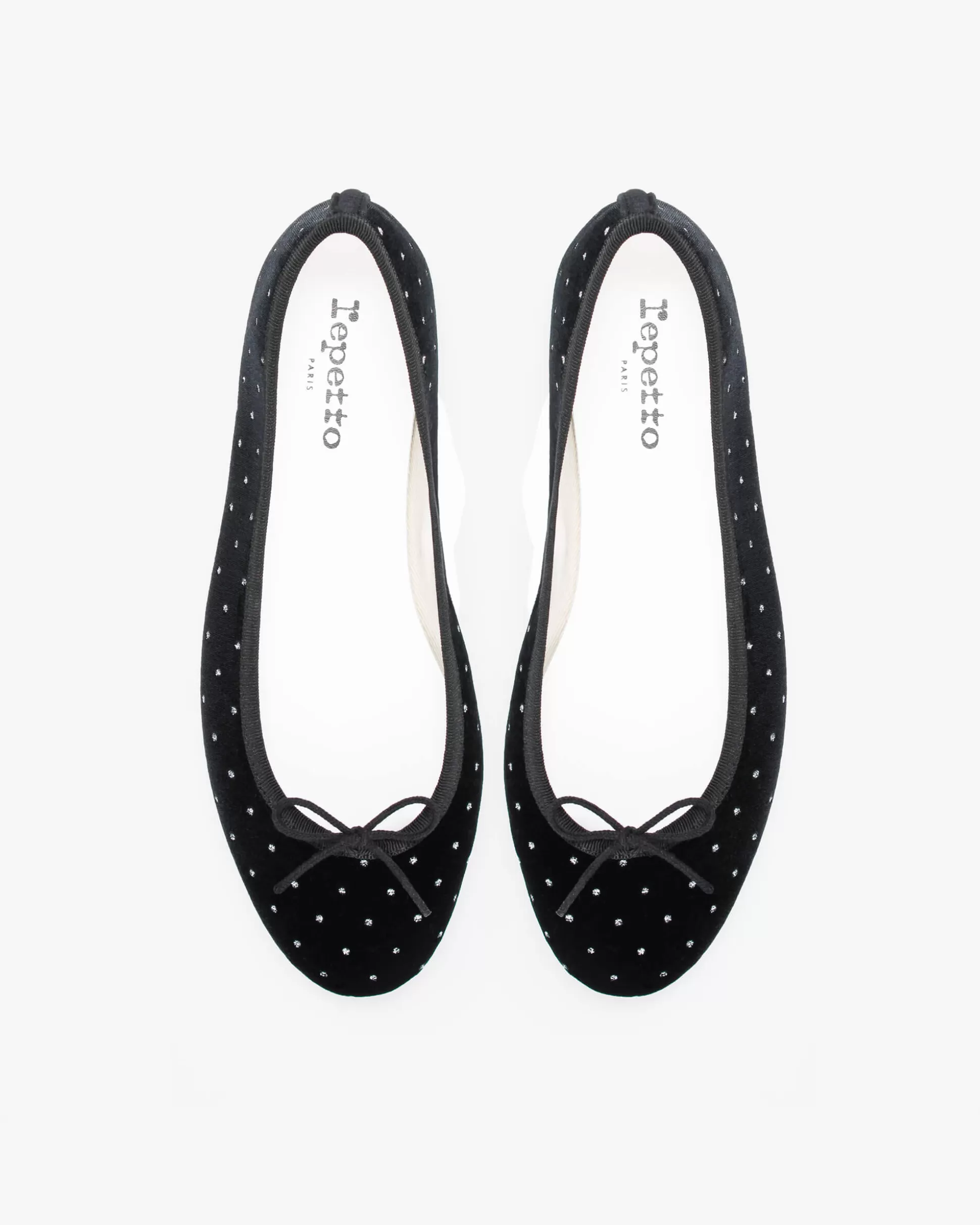 Repetto Ballet Flats>Glitter Cendrillon Ballet Flats