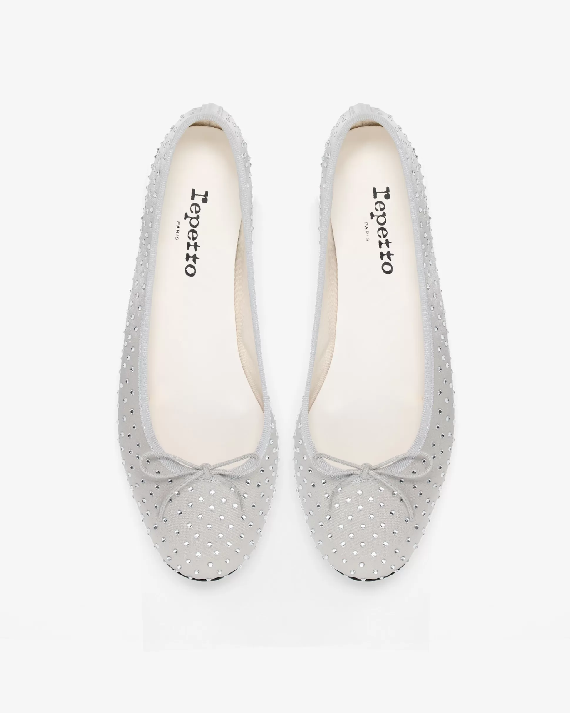 Repetto Ballet Flats>High Cendrillon Ballet Flats Lightgrey