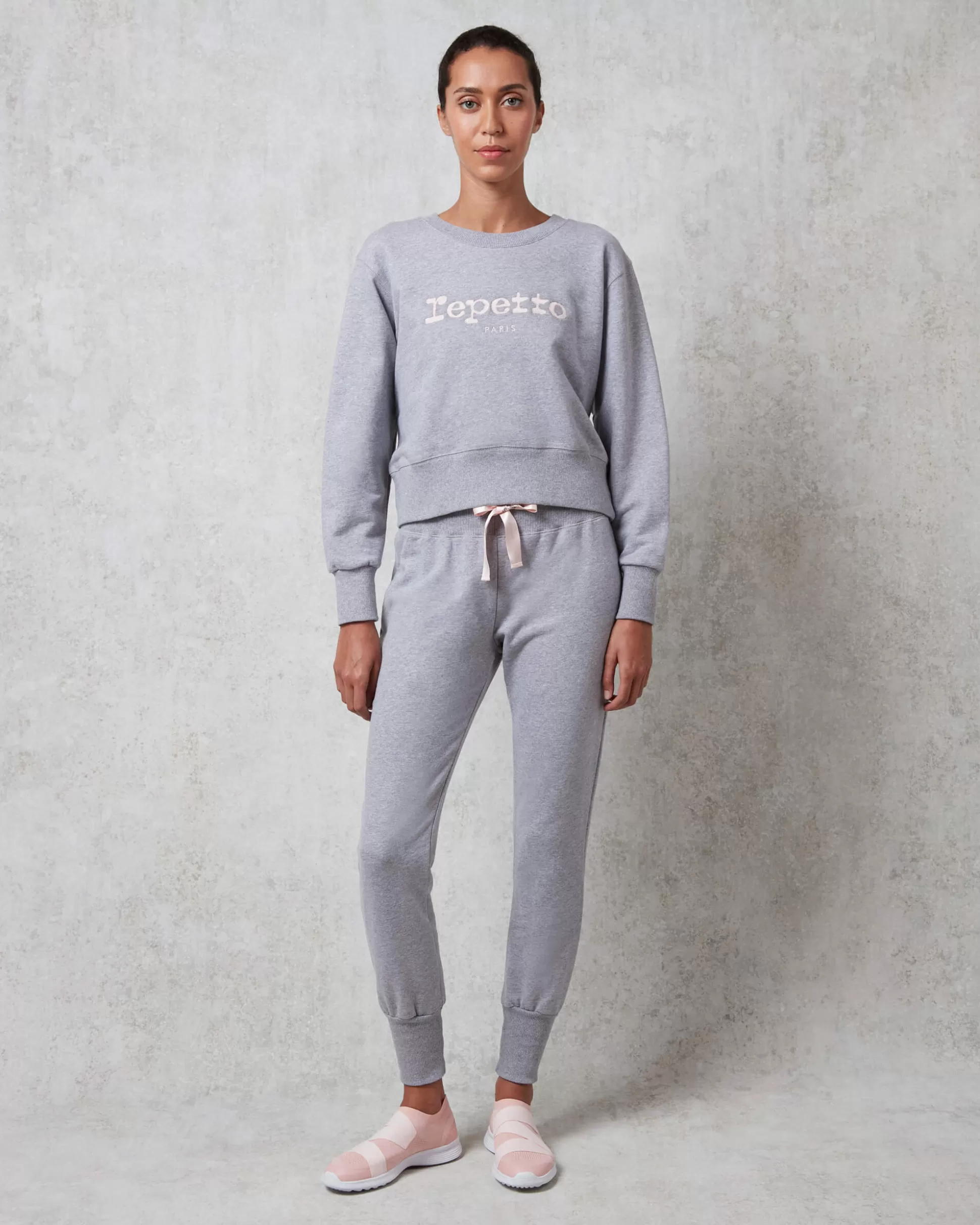 Repetto Pants & Shorts>Jogging pants Mottledlightgrey