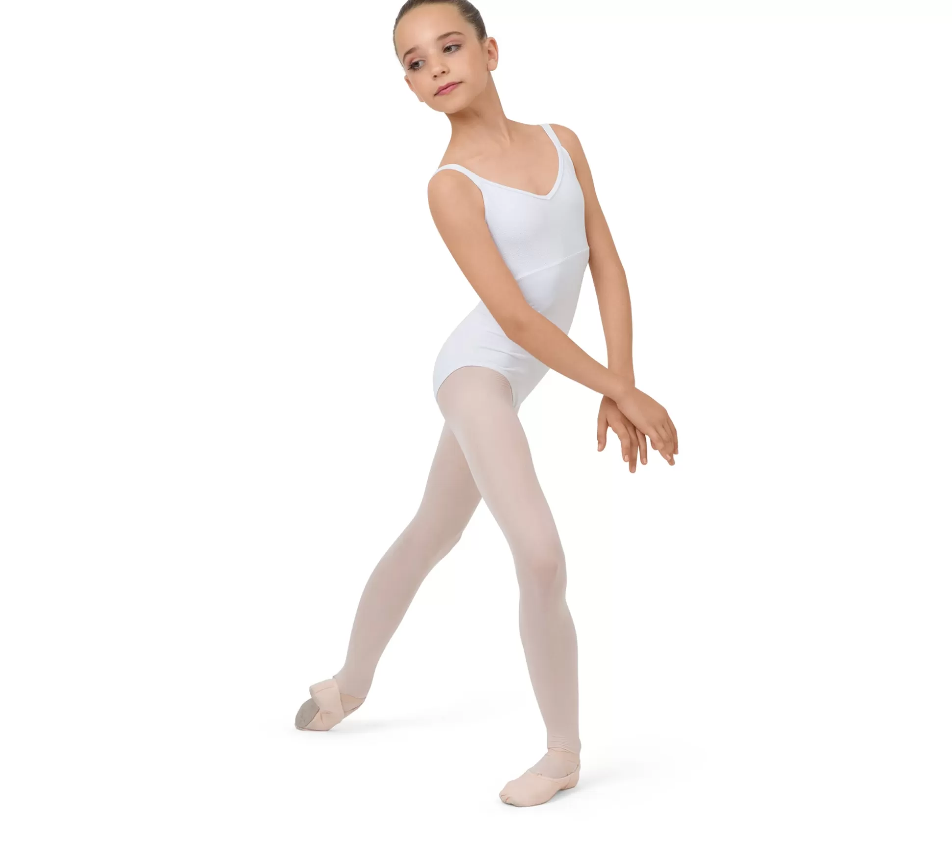 Repetto Leotards & Tunics>Lacy leotard White